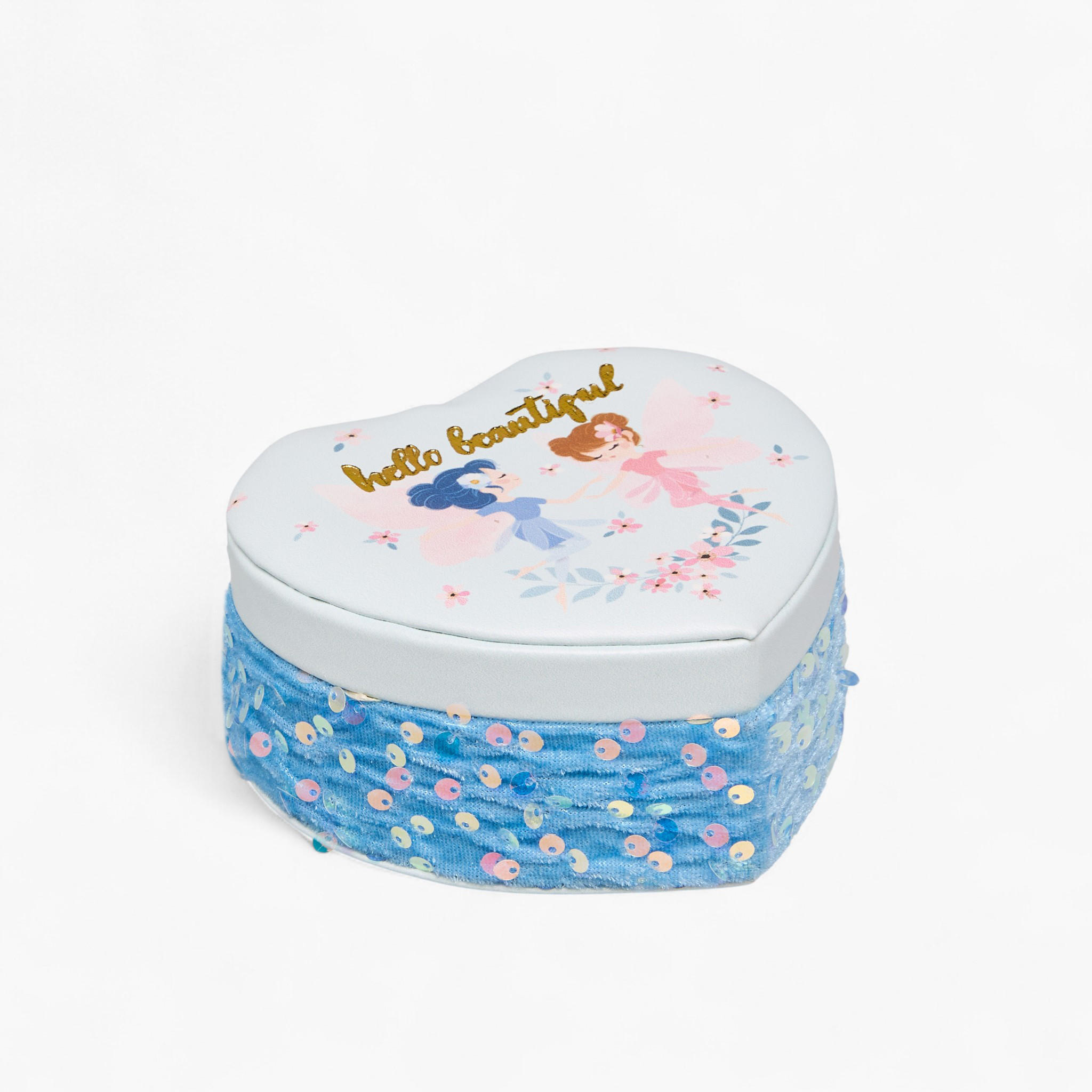 Dancing Fairy Jewellery Organizer with Sequin Detail - 12x12x5 cms-women-watchesandjewellery-jewellery-storage-image-1