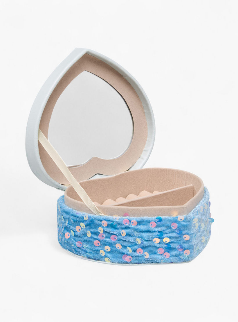 Dancing Fairy Jewellery Organizer with Sequin Detail - 12x12x5 cms-women-watchesandjewellery-jewellery-storage-image-2