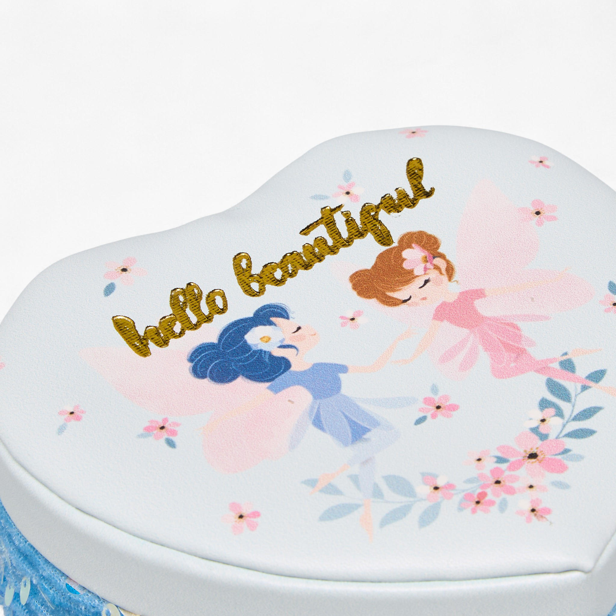 Dancing Fairy Jewellery Organizer with Sequin Detail - 12x12x5 cms-women-watchesandjewellery-jewellery-storage-image-3