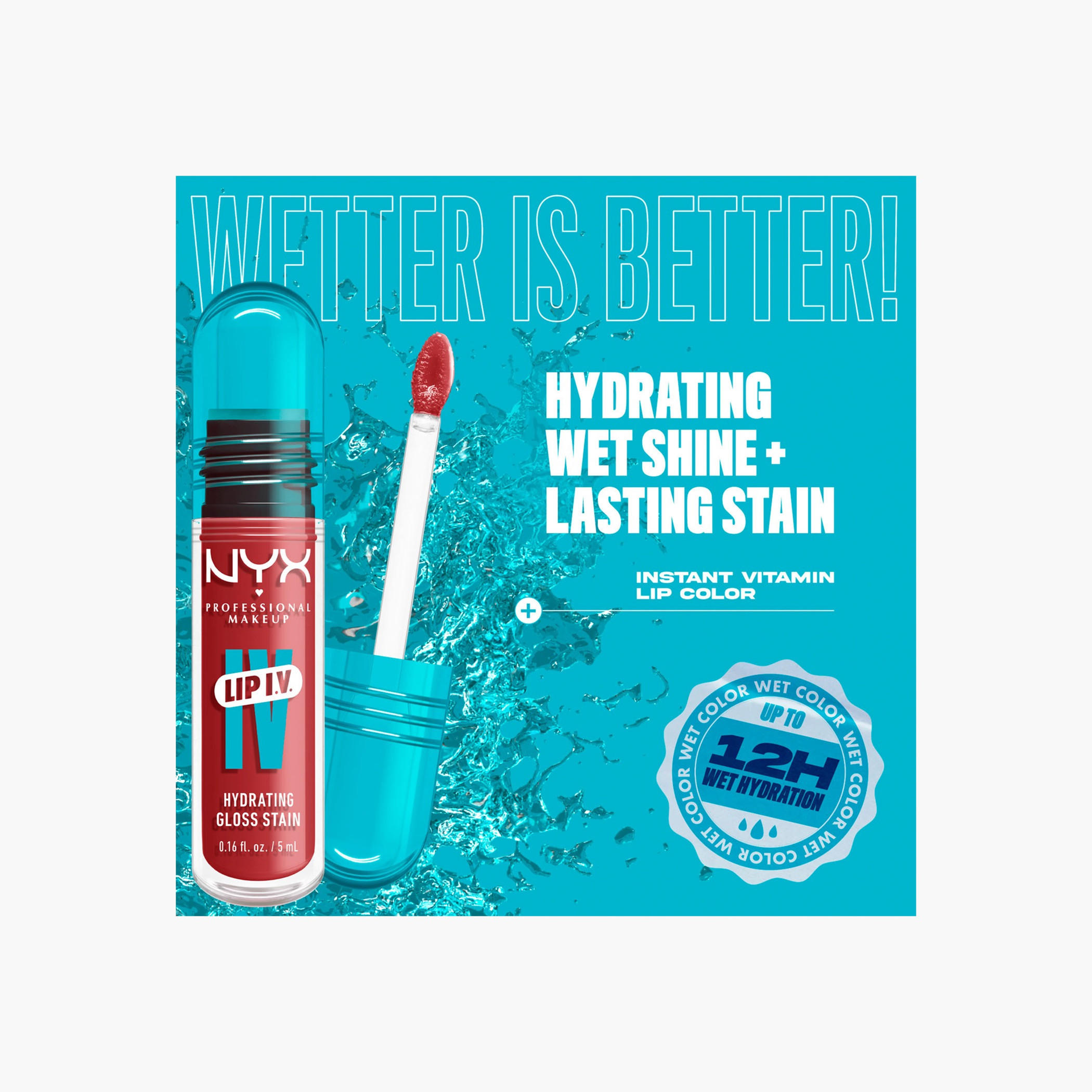 أحمر شفاه مرطب ليب أي في من نيكس بروفشنال ميك أب - 26 جرام-beautyandpersonalcare-makeup-lips-lipglossesandbalms-image-7