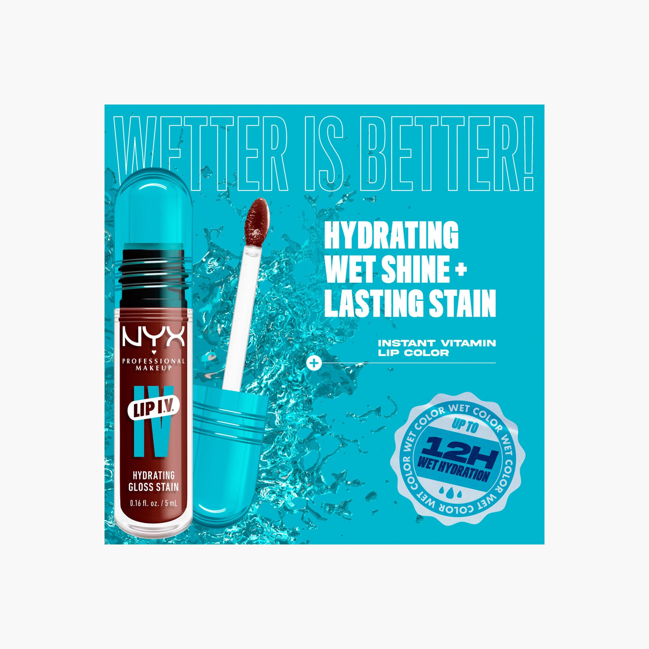 NYX Professional Make up Lip IV Hydrating Gloss Stain - 26 gms-beautyandpersonalcare-makeup-lips-lipglossesandbalms-image-7