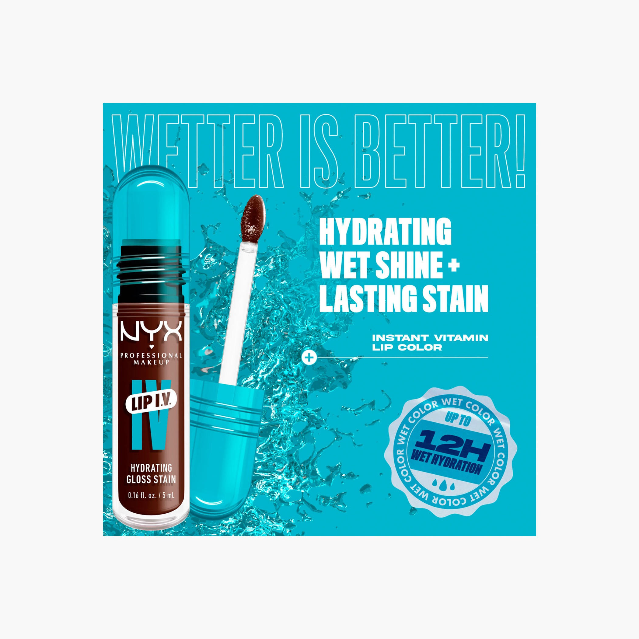 NYX Professional Make up Lip IV Hydrating Gloss Stain - 26 gms-beautyandpersonalcare-makeup-lips-lipglossesandbalms-image-7