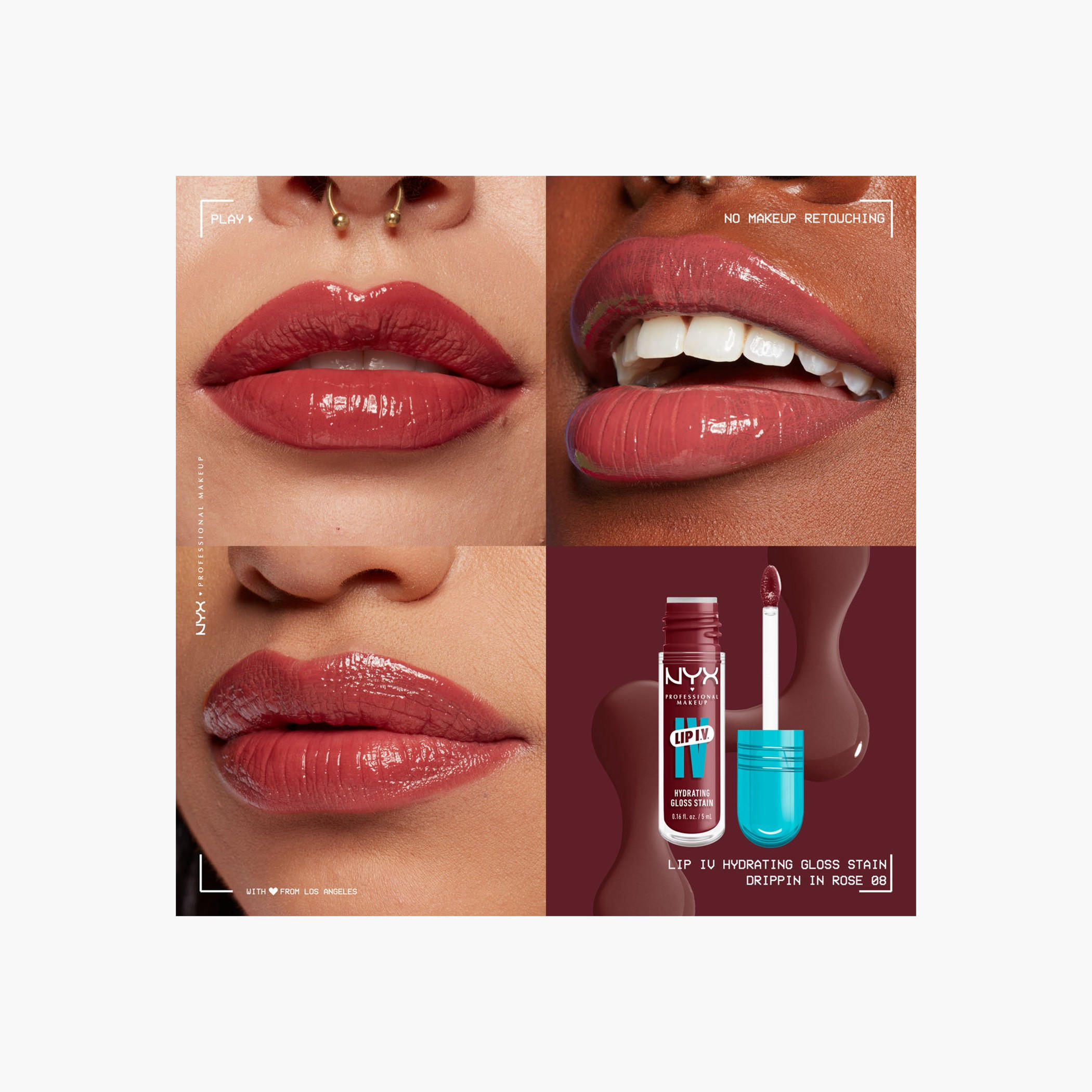 أحمر شفاه مرطب ليب أي في من نيكس بروفشنال ميك أب - 26 جرام-beautyandpersonalcare-makeup-lips-lipglossesandbalms-image-10