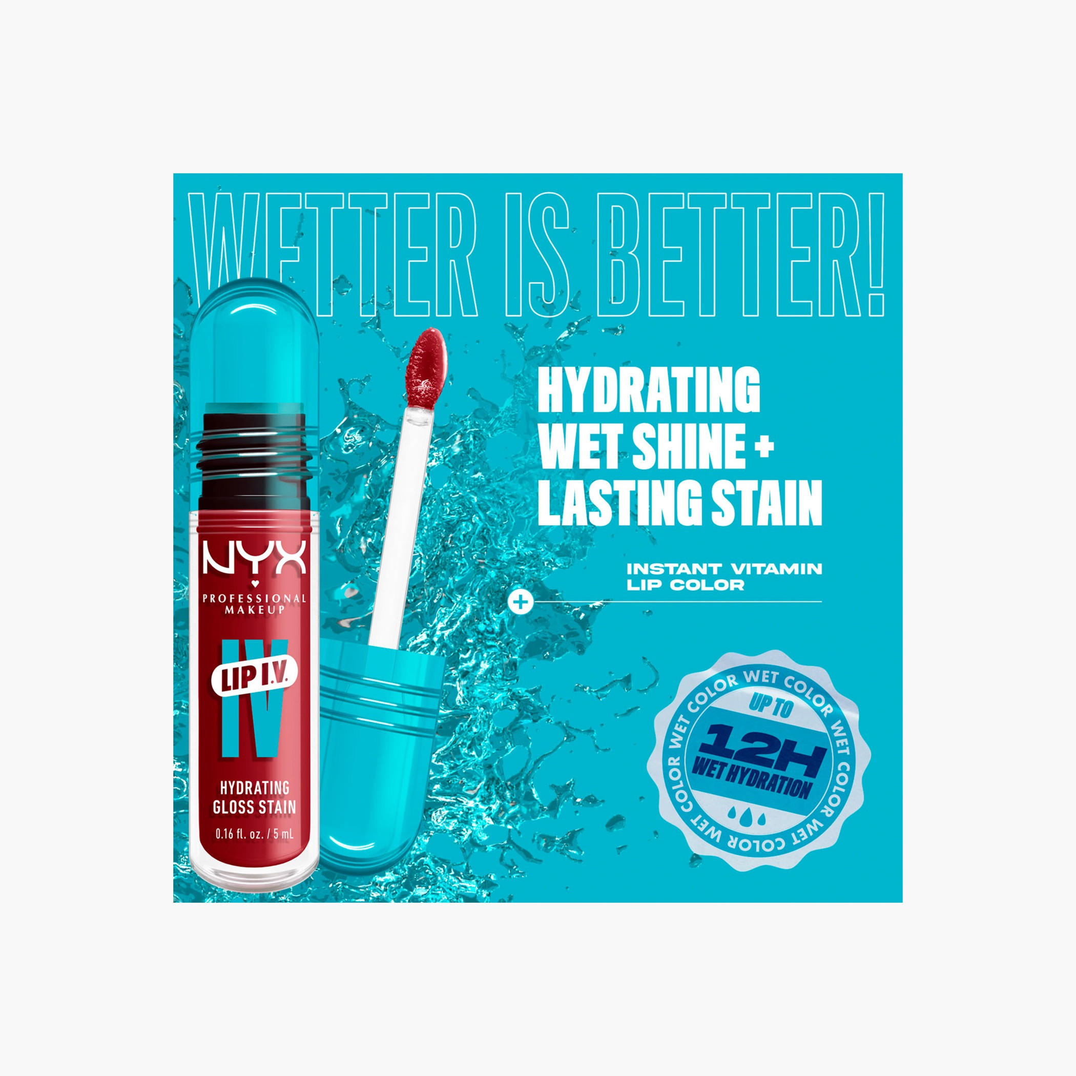 أحمر شفاه مرطب ليب أي في من نيكس بروفشنال ميك أب - 26 جرام-beautyandpersonalcare-makeup-lips-lipglossesandbalms-image-7