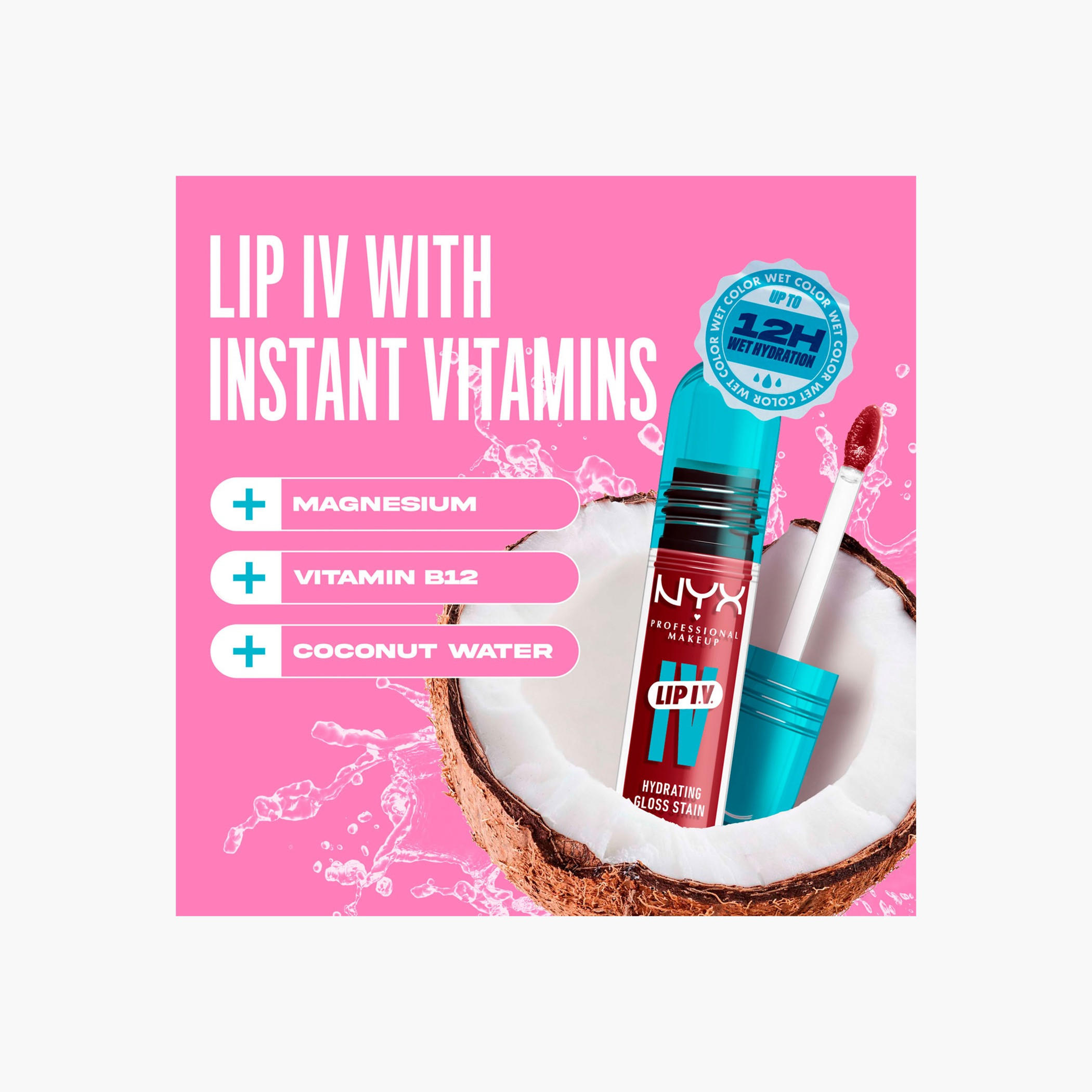 أحمر شفاه مرطب ليب أي في من نيكس بروفشنال ميك أب - 26 جرام-beautyandpersonalcare-makeup-lips-lipglossesandbalms-image-8