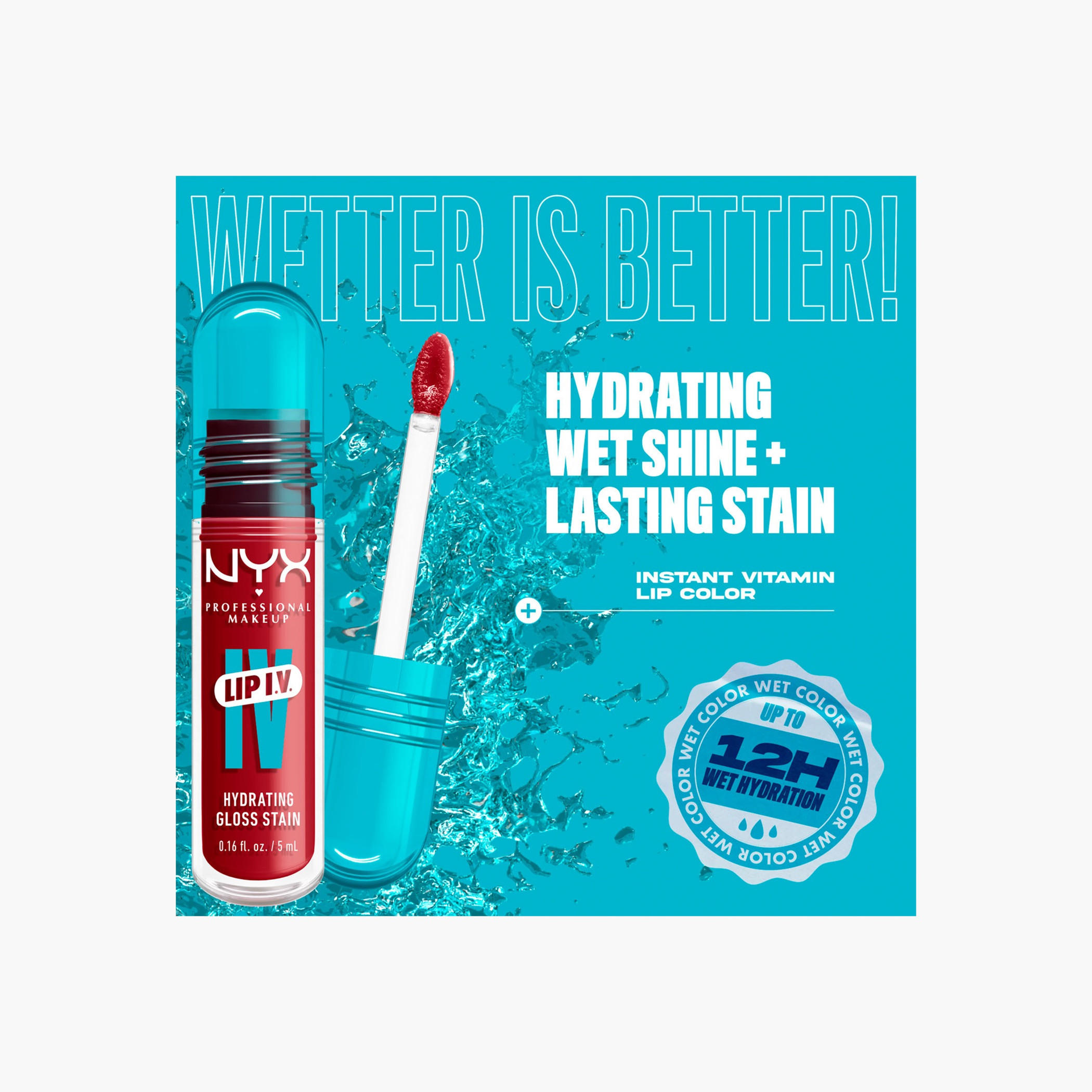 NYX Professional Make up Lip IV Hydrating Gloss Stain - 26 gms-beautyandpersonalcare-makeup-lips-lipglossesandbalms-image-7