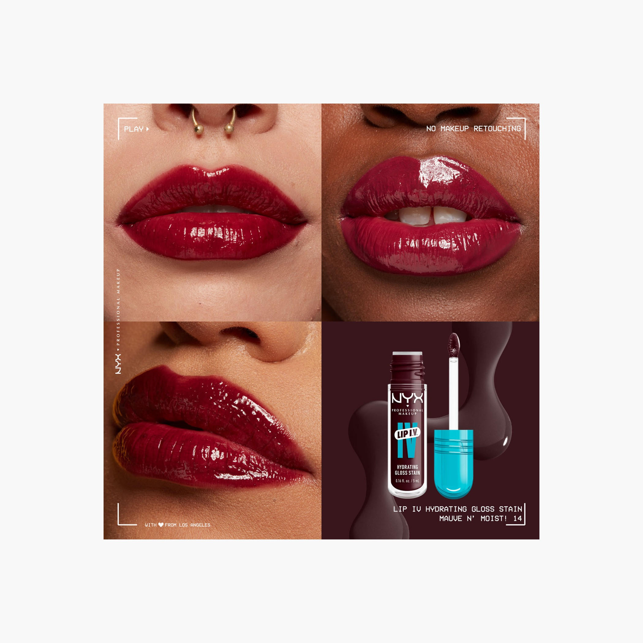 NYX Professional Make up Lip IV Hydrating Gloss Stain - 26 gms-beautyandpersonalcare-makeup-lips-lipglossesandbalms-image-10
