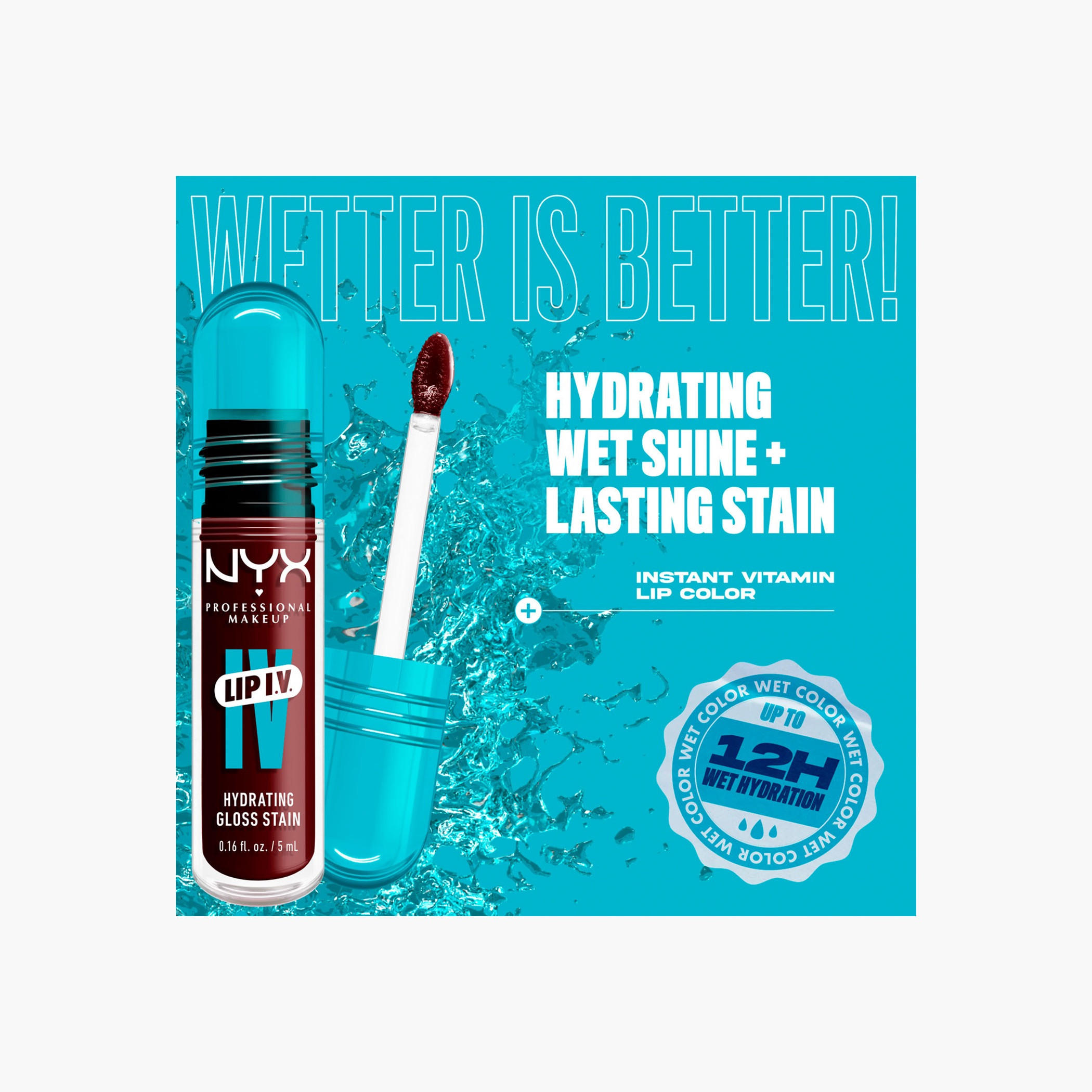 أحمر شفاه مرطب ليب أي في من نيكس بروفشنال ميك أب - 26 جرام-beautyandpersonalcare-makeup-lips-lipglossesandbalms-image-7