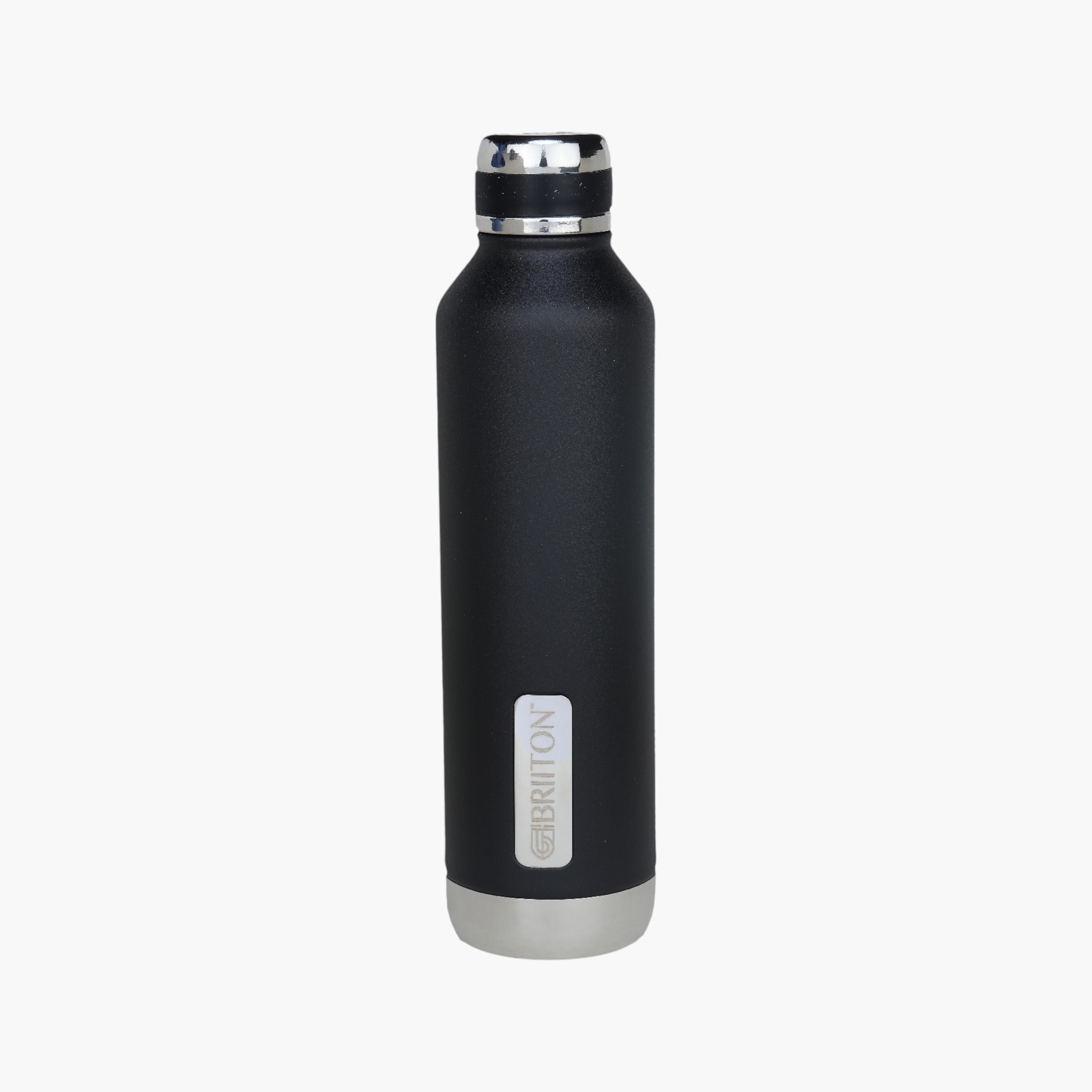 قارورة مياه معزولة ستانلس ستيل بجدار مزدوج من بريتون - 750 مل-household-dining-drinkserveware-bottles-image-1
