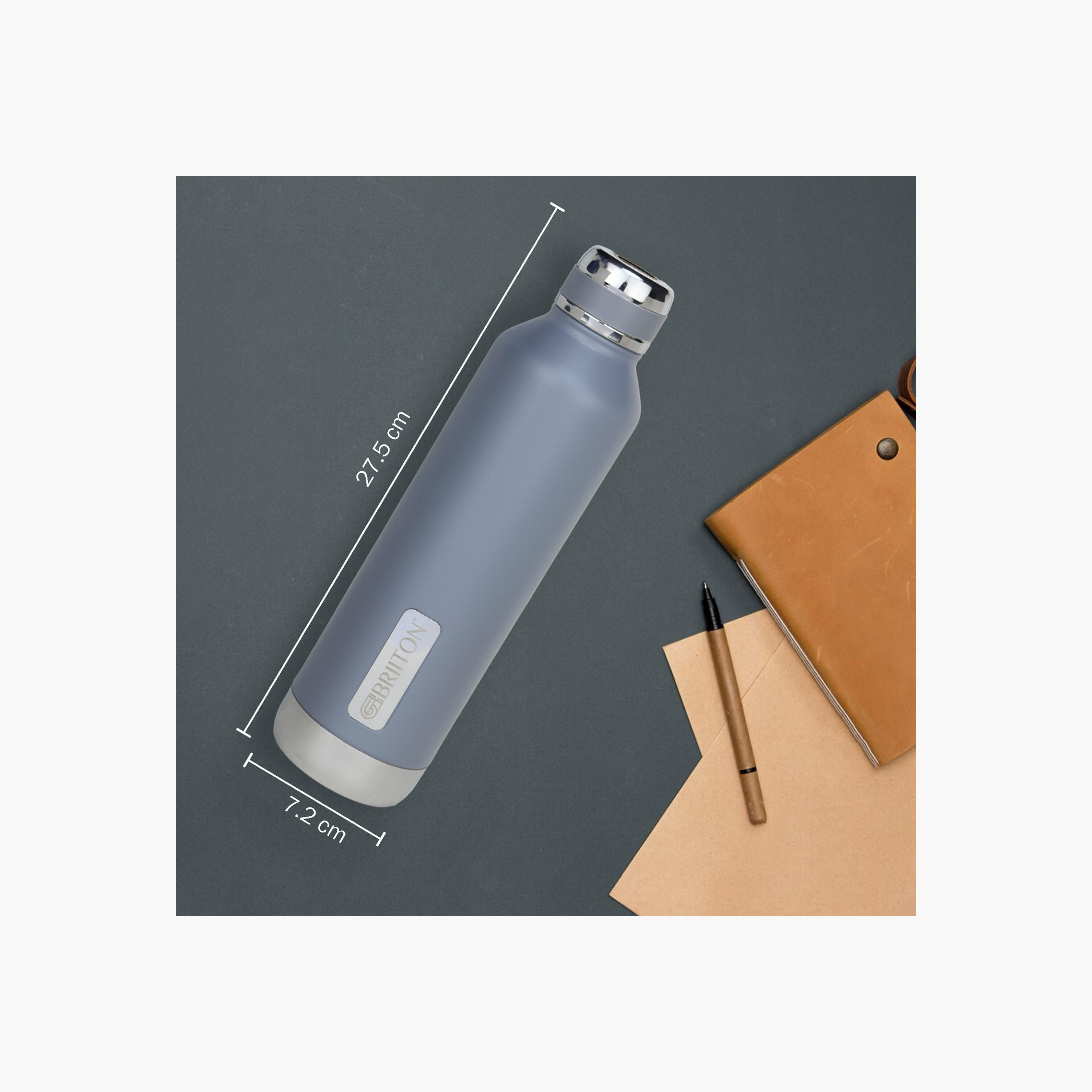 Briiton Double Wall Stainless Steel Insulated Water Bottle - 750 ml-household-dining-drinkserveware-bottles-image-3