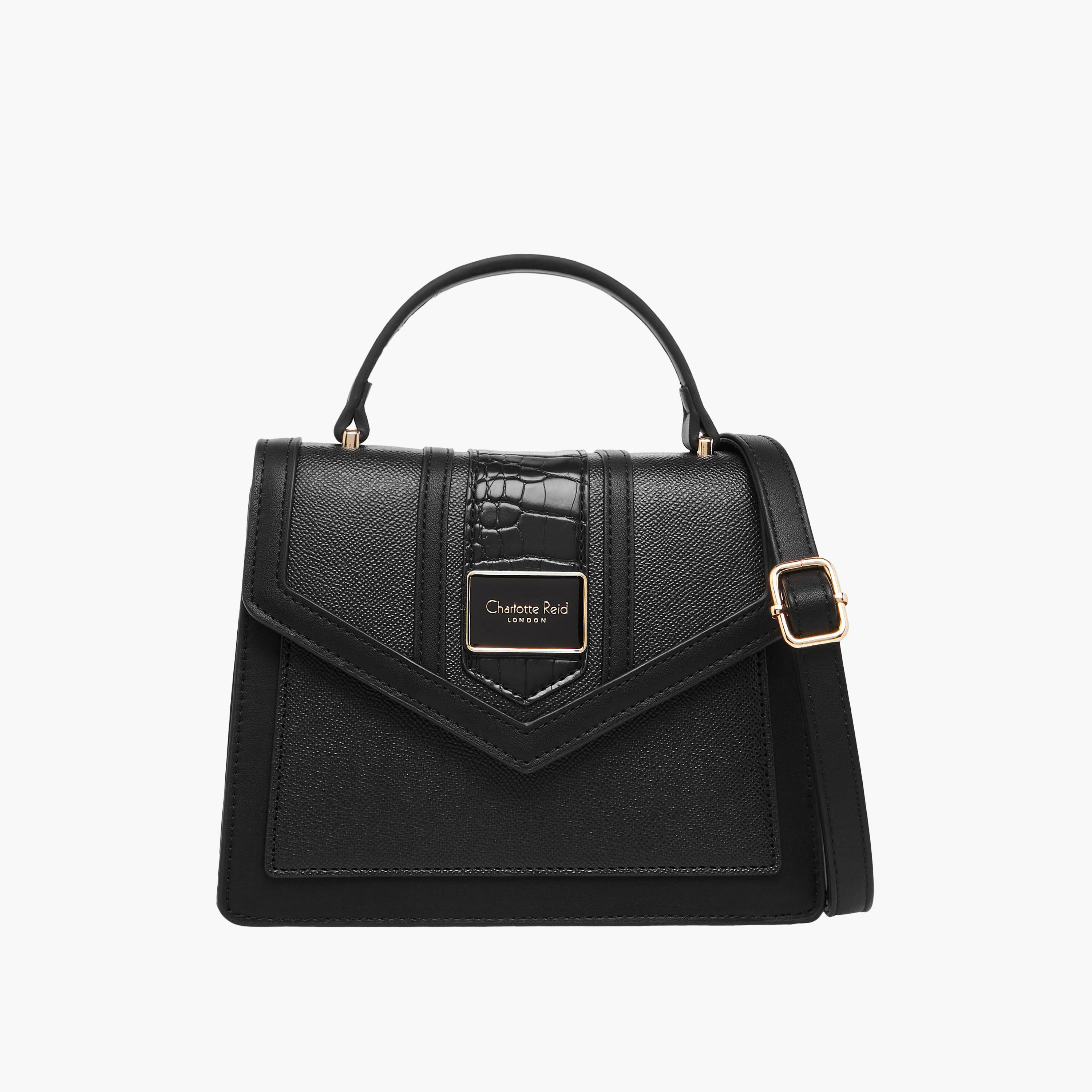 شنطة كروس بودي بارزة الملمس بحزام قابل للتعديل من شارلوت ريد-women-bagsandwallets-handbags-image-1