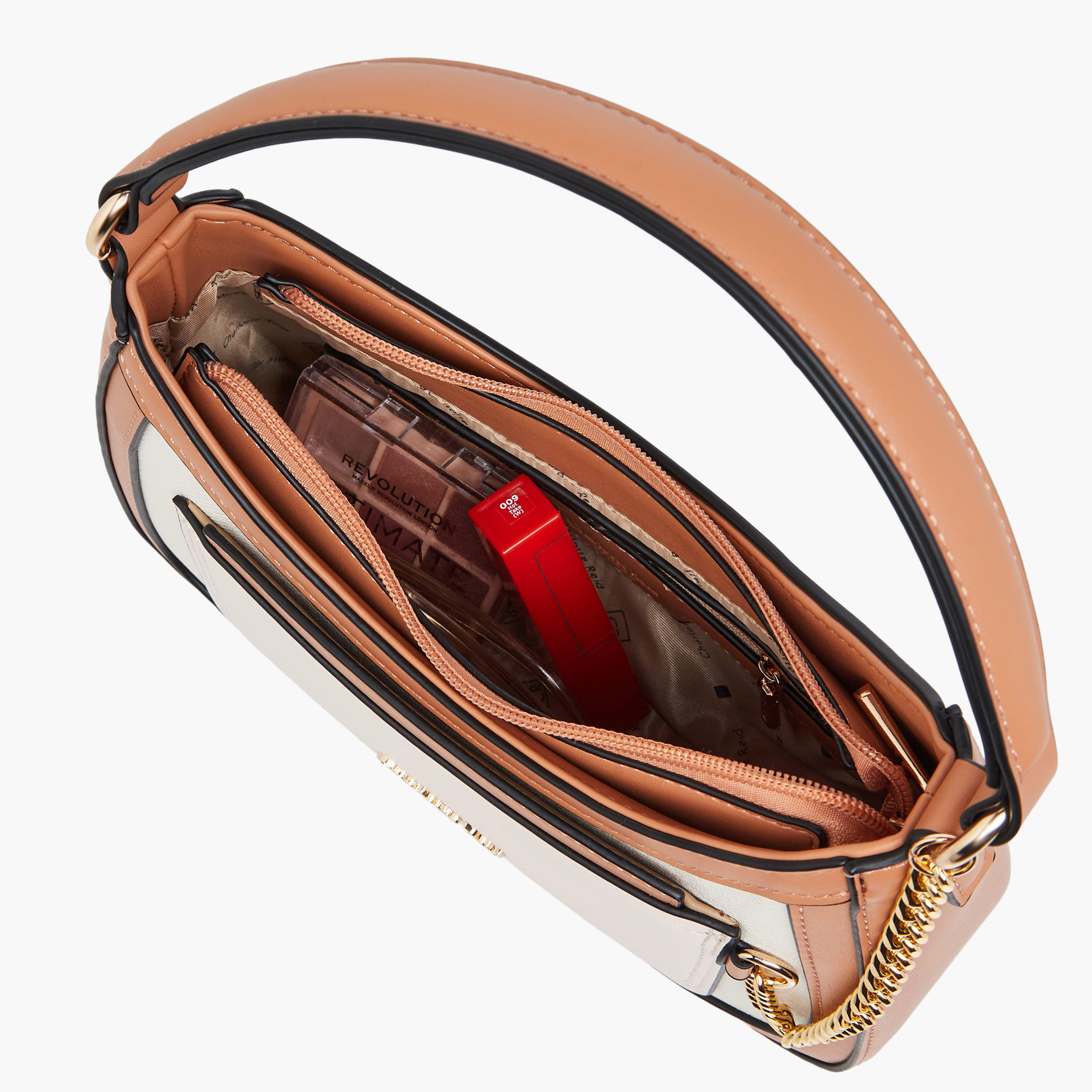 Charlotte Reid Colourblock Shoulder Bag with Zip Closure-women-bagsandwallets-handbags-image-9