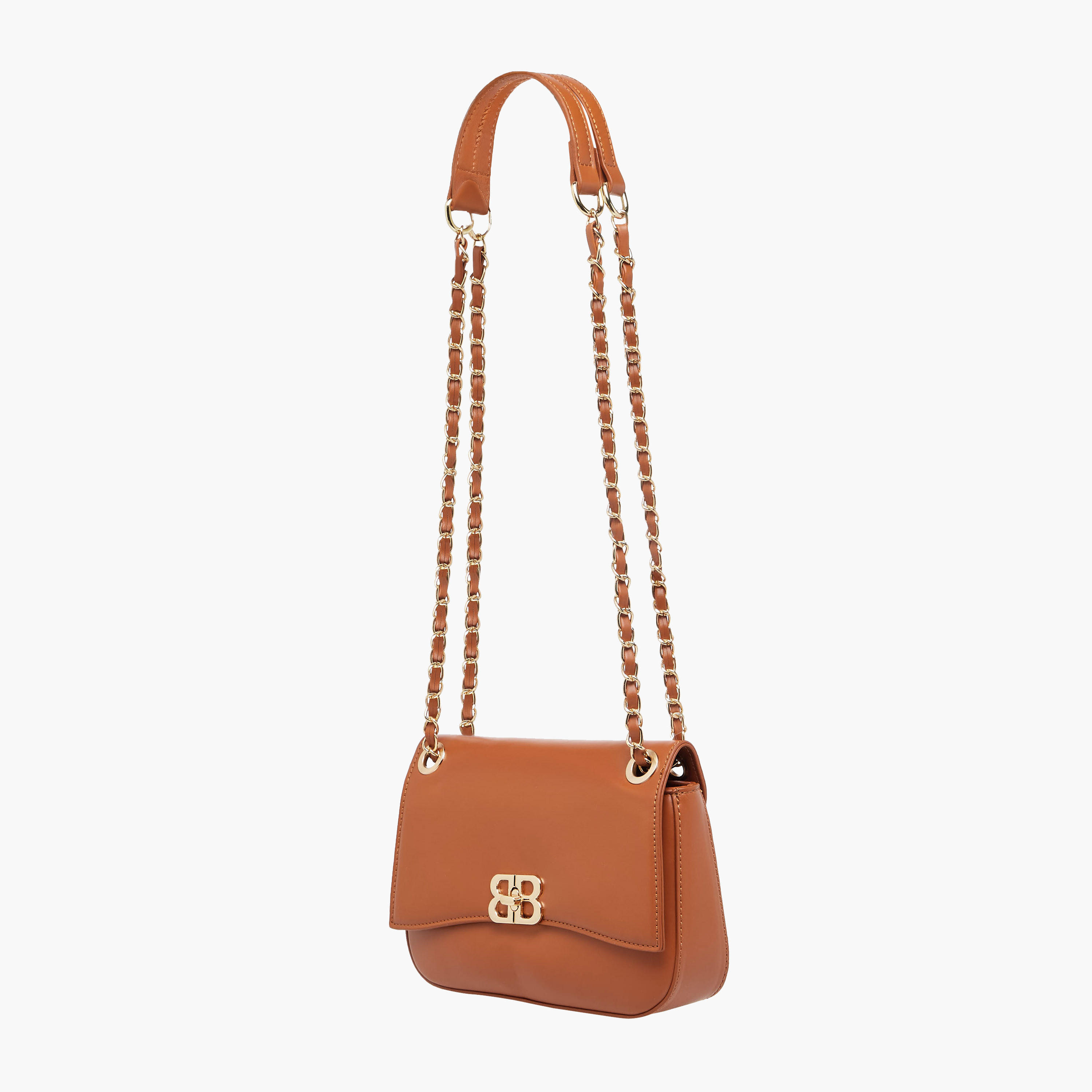 شنطة كروس بودي سادة بقفل تويست من أدور-women-bagsandwallets-handbags-image-3