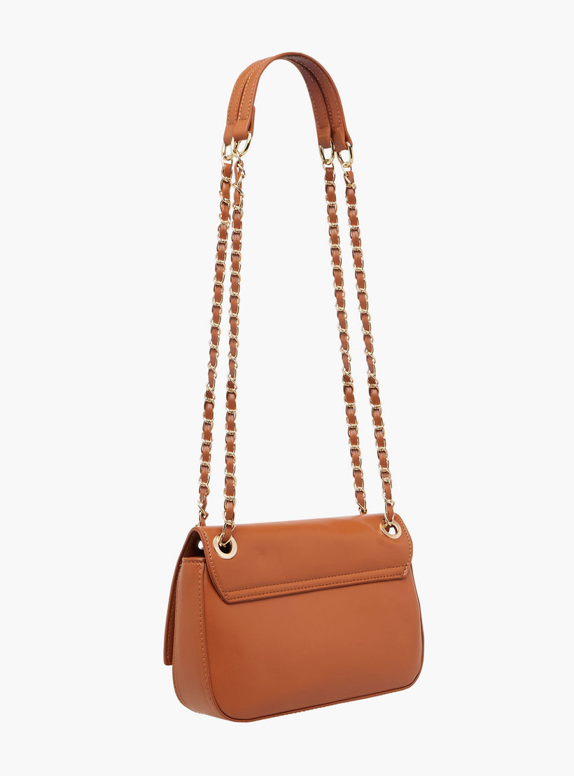 شنطة كروس بودي سادة بقفل تويست من أدور-women-bagsandwallets-handbags-image-4