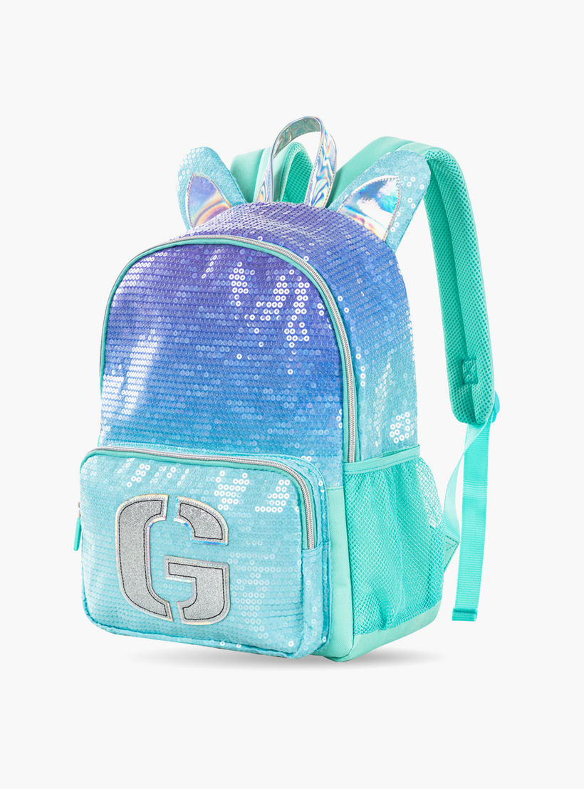 Eazy Kids Sequin 3-Piece Backpack School Bag Set for Kids with Lunch Bag and Pencil Pouch - 17-inch-school-bagsandbackpacks-sets-image-3
