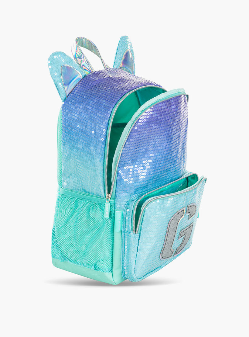 Eazy Kids Sequin 3-Piece Backpack School Bag Set for Kids with Lunch Bag and Pencil Pouch - 17-inch-school-bagsandbackpacks-sets-image-4