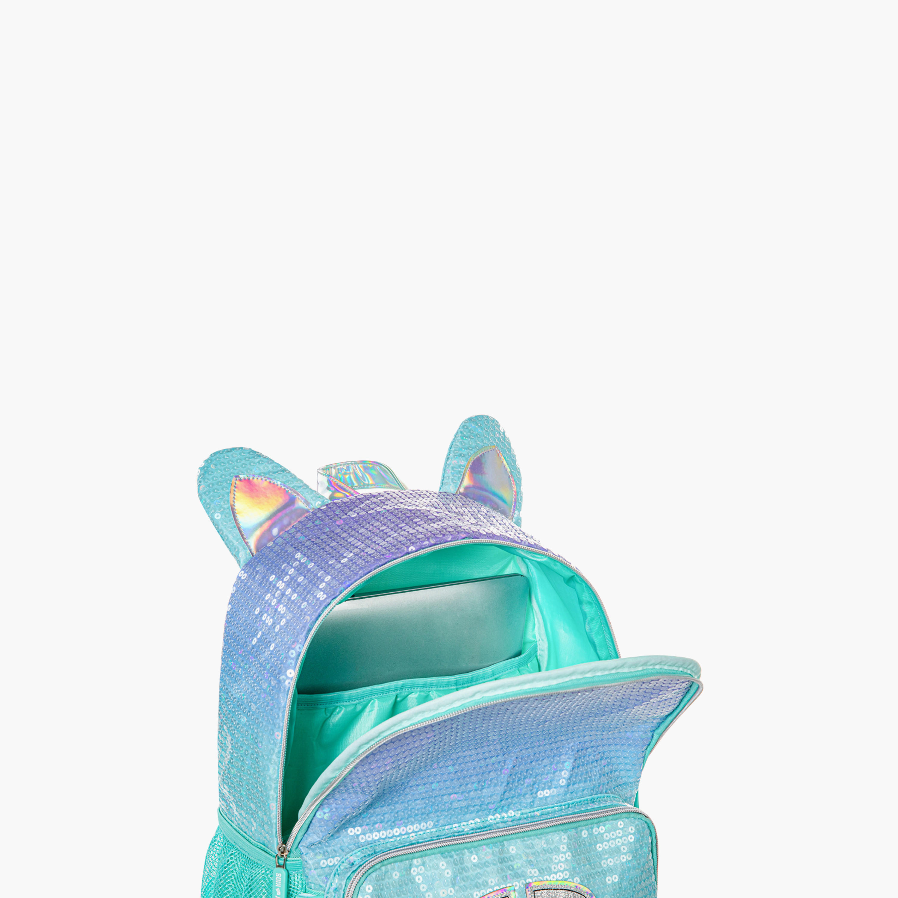 Eazy Kids Sequin 3-Piece Backpack School Bag Set for Kids with Lunch Bag and Pencil Pouch - 17-inch-school-bagsandbackpacks-sets-image-5