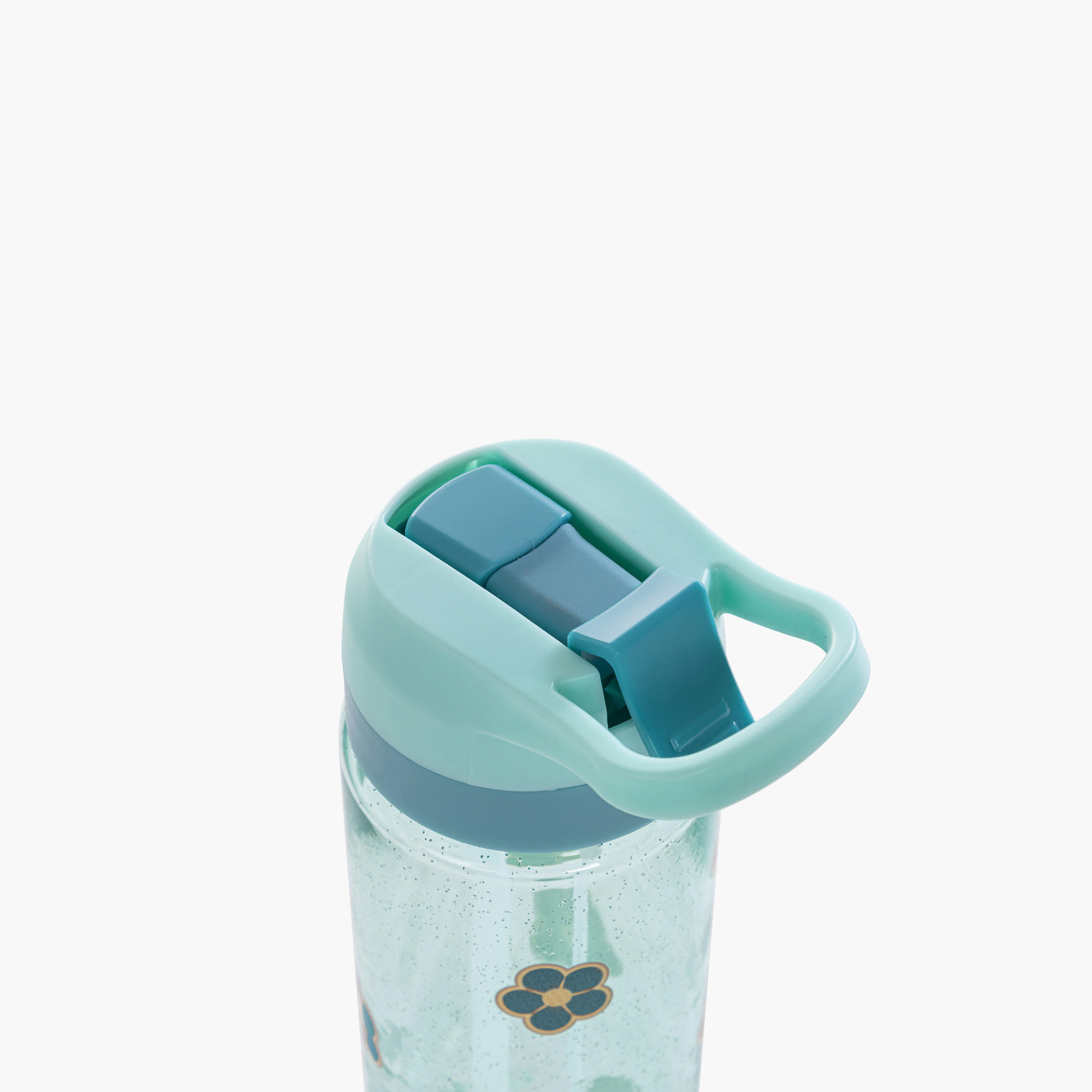 قارورة مياه ترايتان بطبعات زهور مع فوهة قابلة للطي ورذاذ من إيزي كيدز - 750 مل-school-waterbottles-image-6