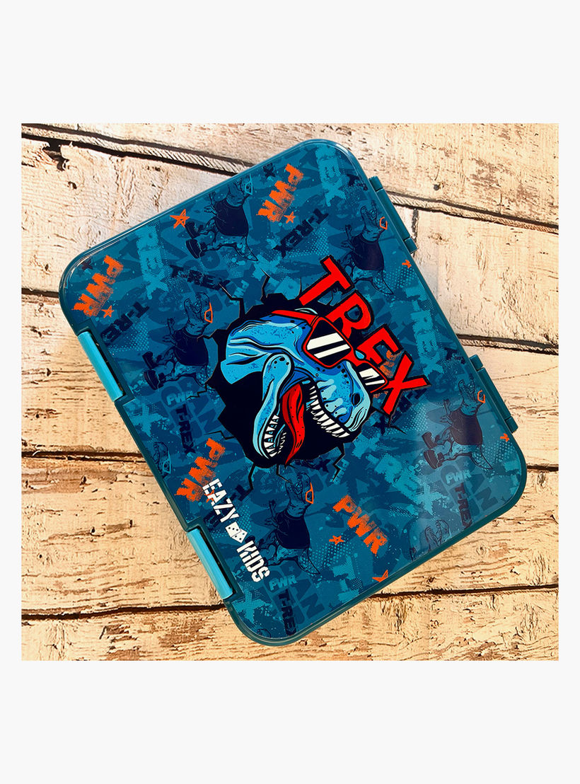 Eazy Kids T-Rex Convertible Bento Box for Kids with Sandwich Cutter-school-lunchessentials-lunchboxes-image-10
