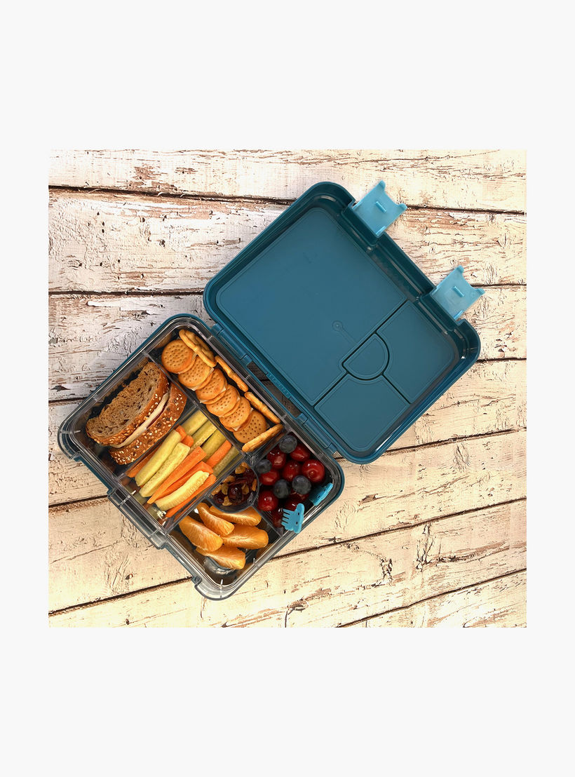 Eazy Kids T-Rex Convertible Bento Box for Kids with Sandwich Cutter-school-lunchessentials-lunchboxes-image-2