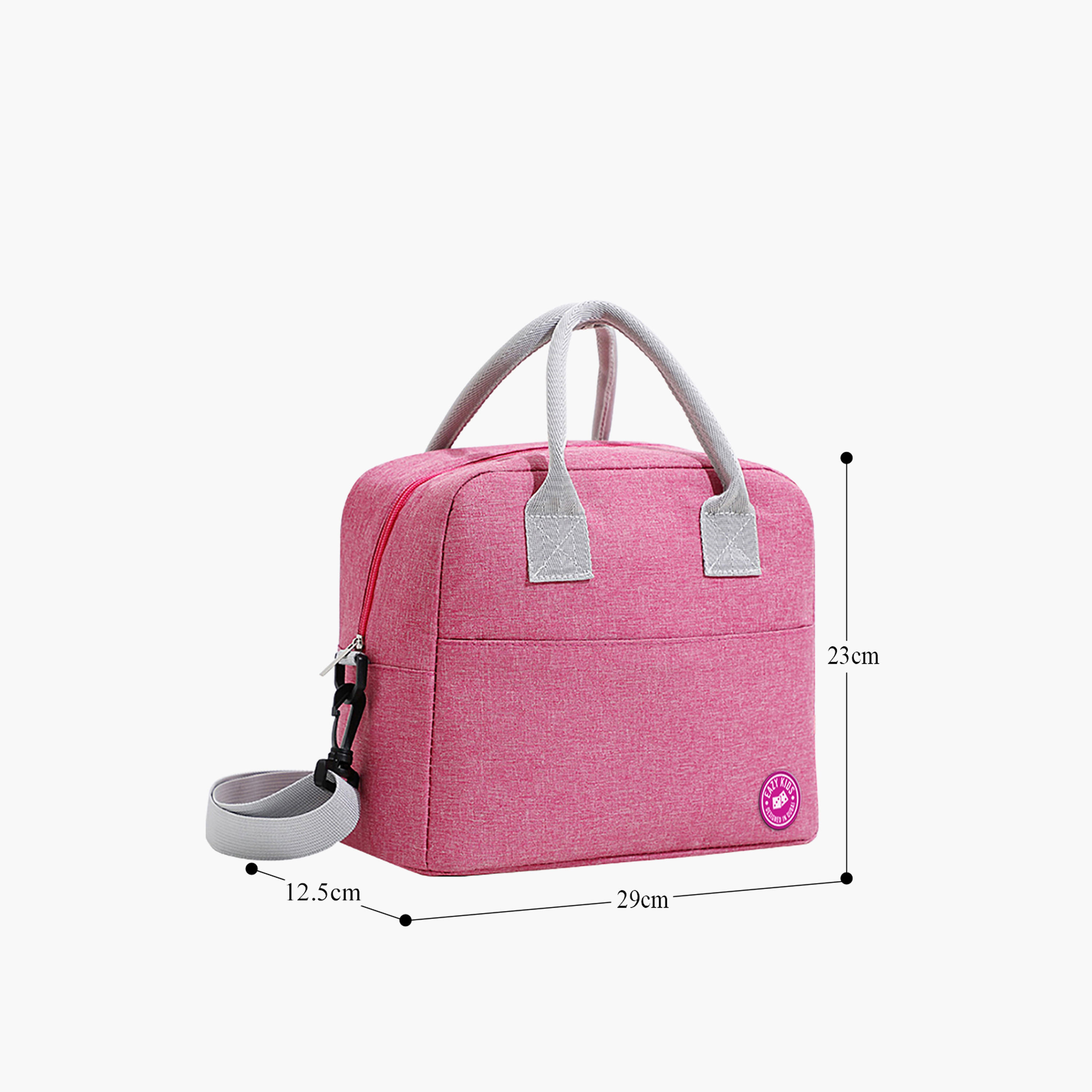 Eazy Kids Insulated Lunch Bag for Girls with Top Handles-school-lunchessentials-lunchbags-image-3
