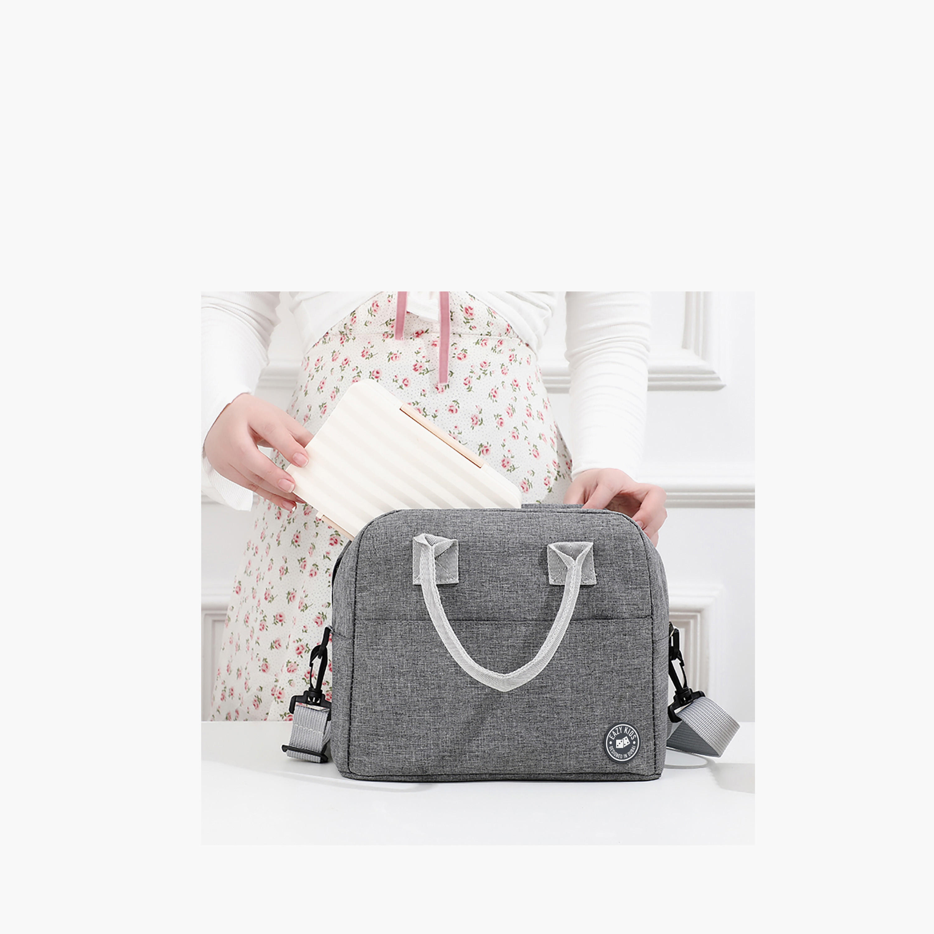 Eazy Kids Insulated Lunch Bag for Kids with Top Handles-school-lunchessentials-lunchbags-image-4