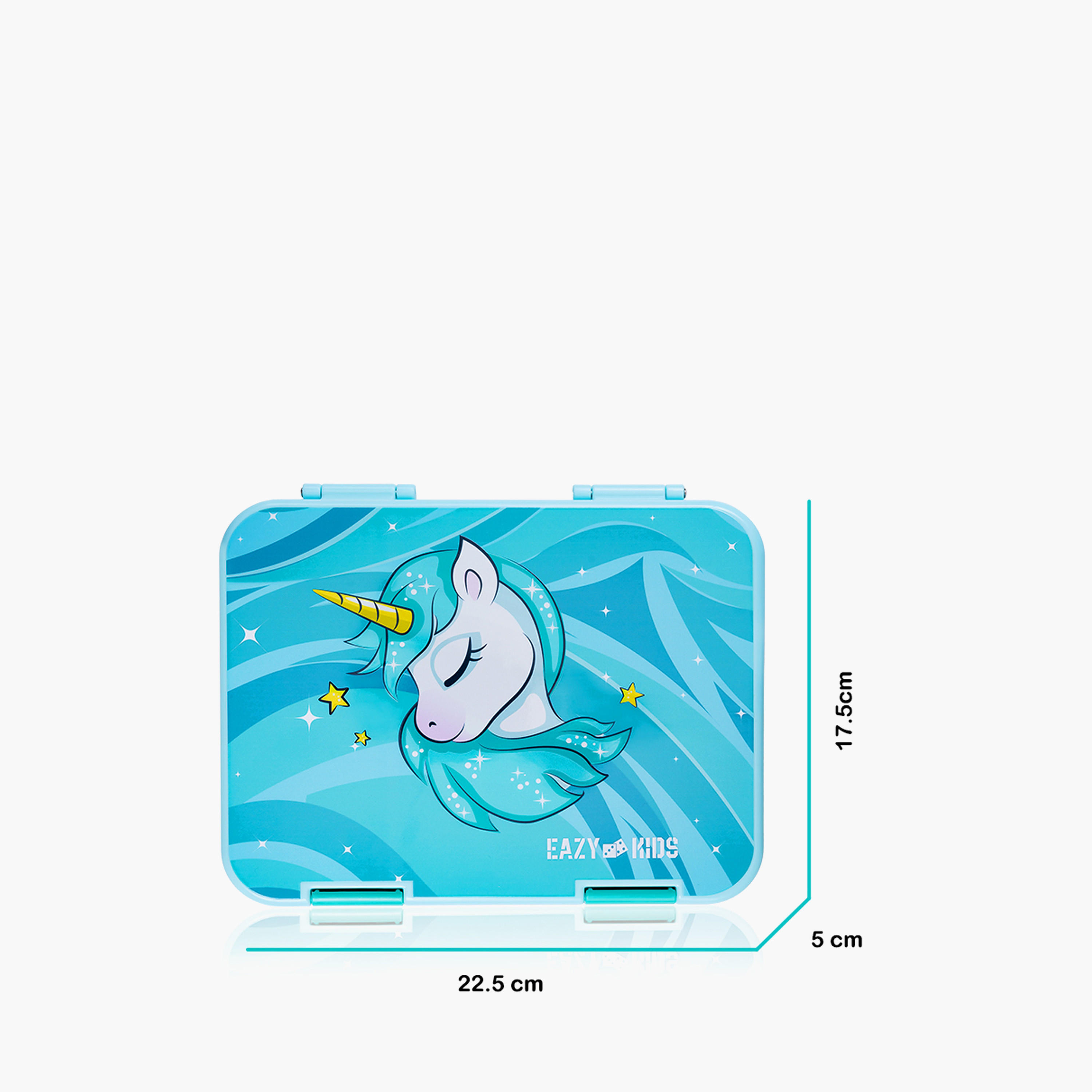 Eazy Kids Unicorn Convertible Bento Box for Girls with Sandwich Cutter-school-lunchessentials-lunchboxes-image-8