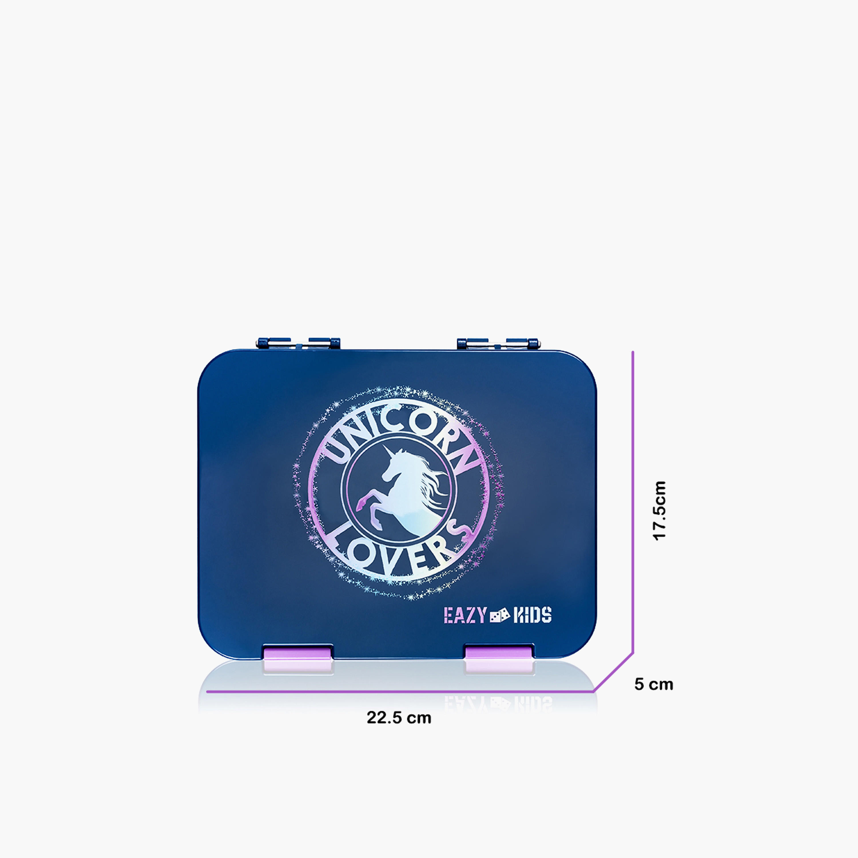 Eazy Kids Unicorn Convertible Bento Box for Kids with Sandwich Cutter-school-lunchessentials-lunchboxes-image-5