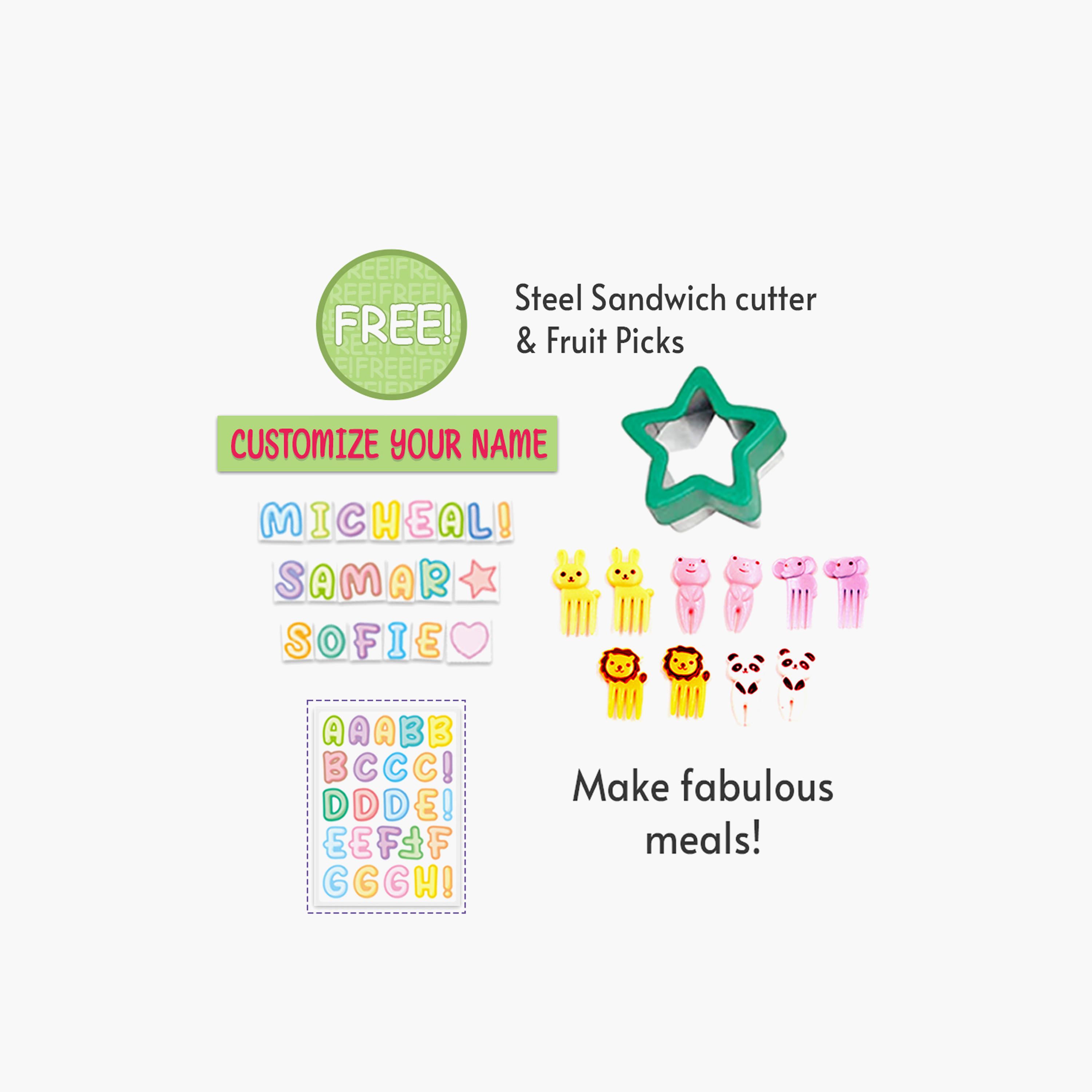 صندوق بينتو للأطفال بأربع حجرات بطبعات دينو من إيزي كيدز-school-lunchessentials-lunchboxes-image-10