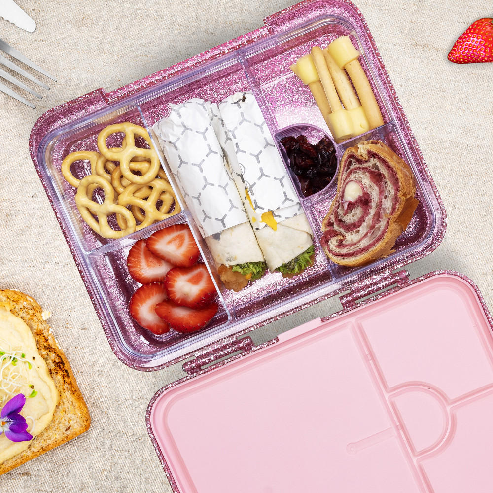 صندوق غداء جليتر بفواصل قابلة للتعديل من إيزي كيدز-school-lunchessentials-lunchboxes-image-8