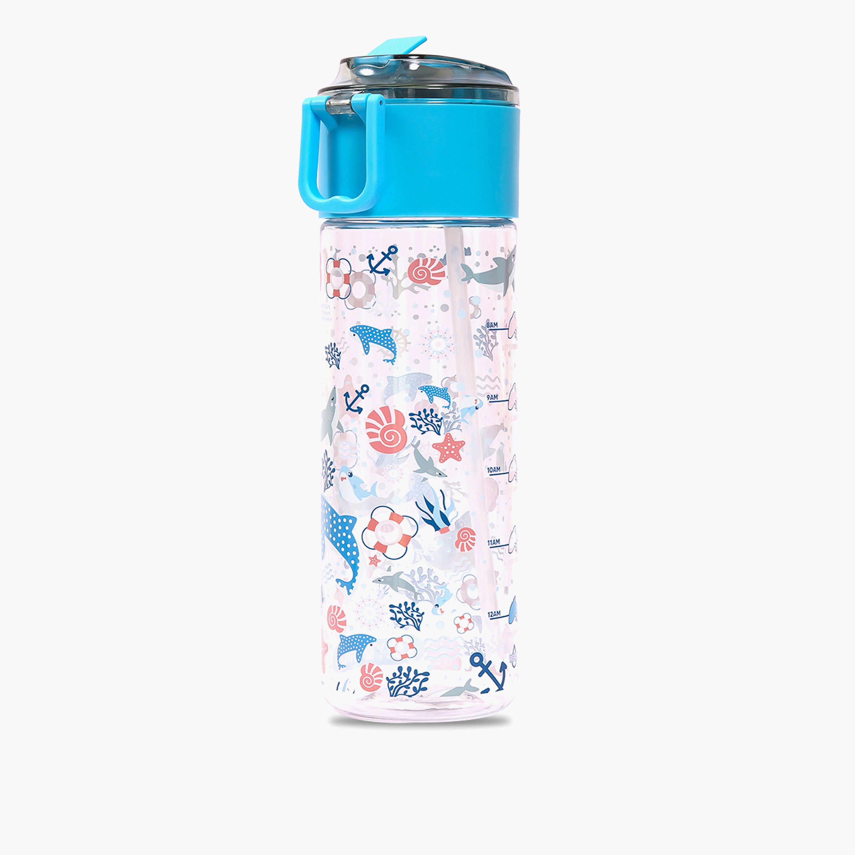 Eazy Kids Shark Tritan Water Bottle - 450 ml-school-waterbottles-image-1