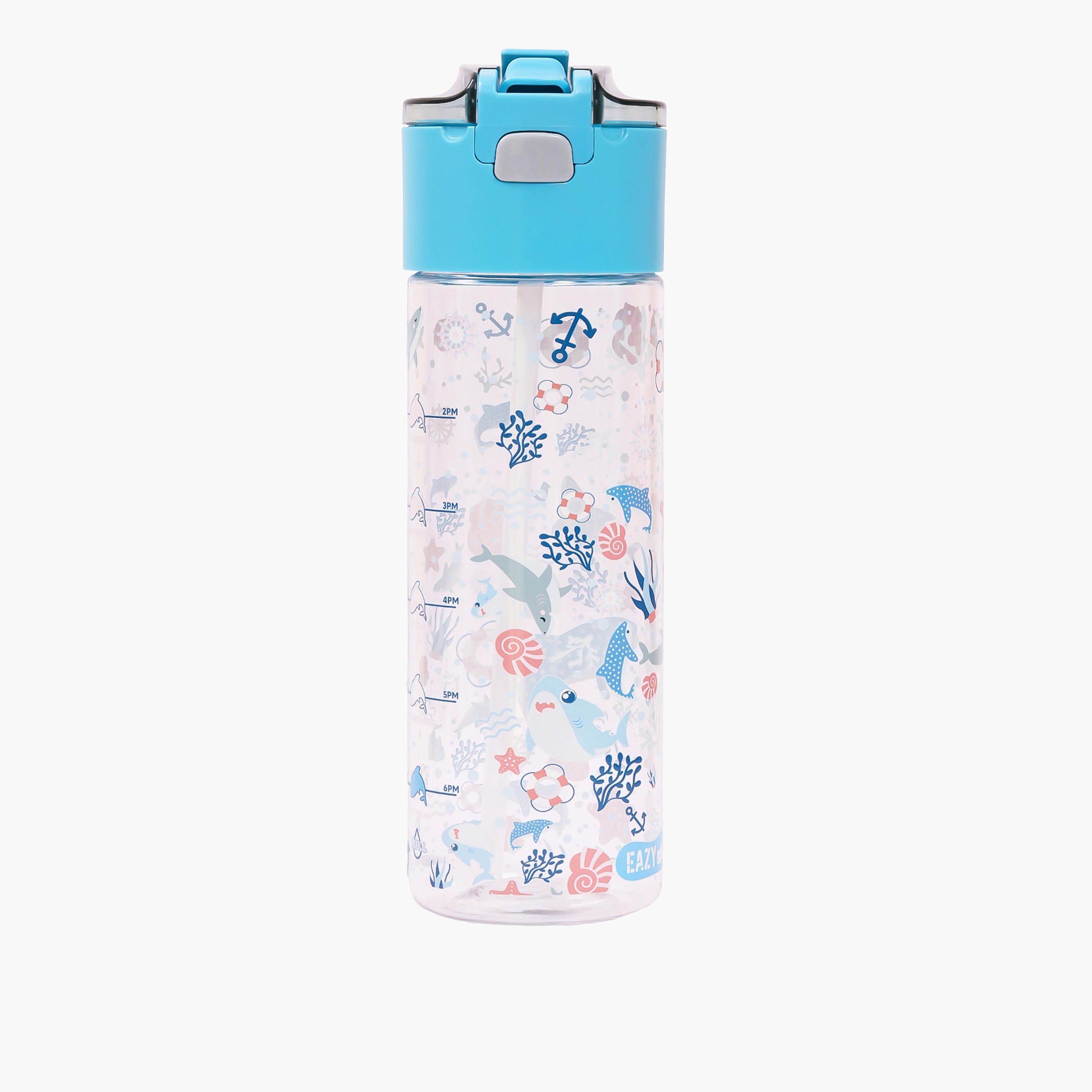 قارورة مياه ترايتان بطبعات قرش للأطفال من إيزي كيدز - 450 مل-school-waterbottles-image-8