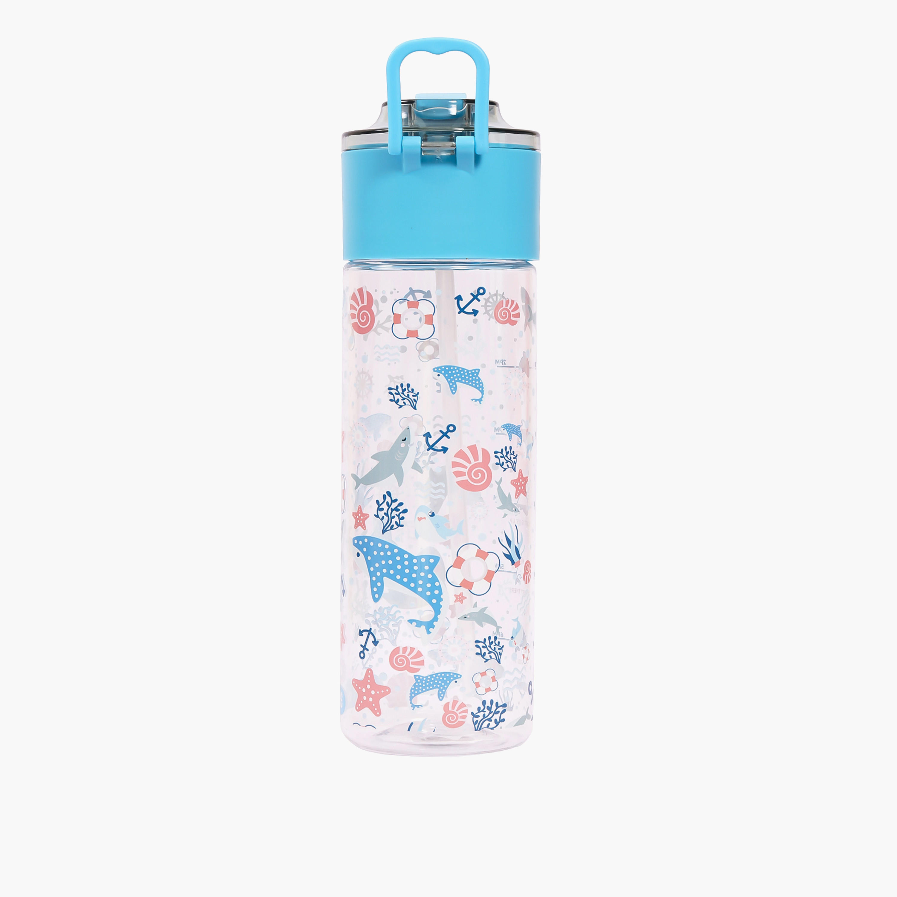قارورة مياه ترايتان بطبعات قرش للأطفال من إيزي كيدز - 450 مل-school-waterbottles-image-2