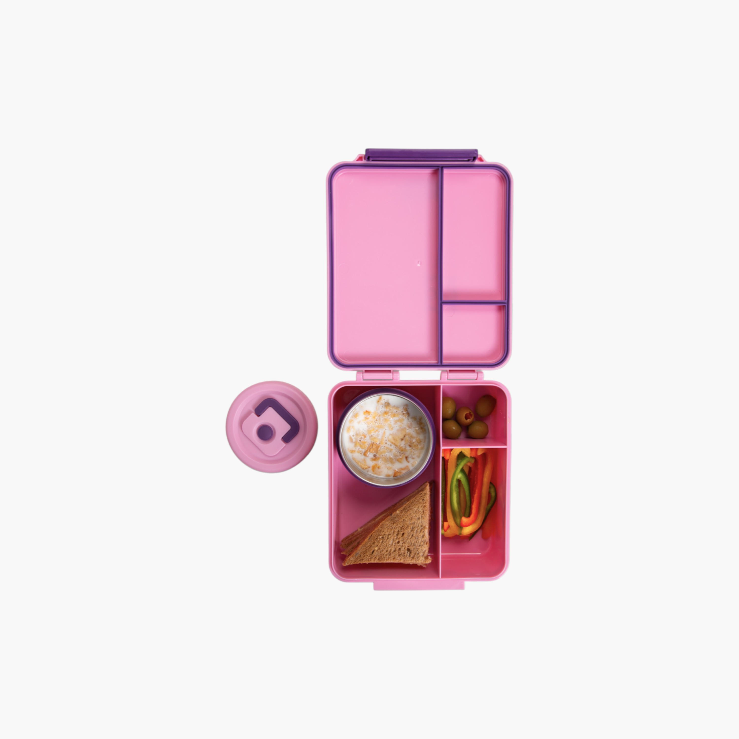 Hydrobrew Printed Bento Lunch Box with Steel Food Jar-school-lunchessentials-lunchboxes-image-5