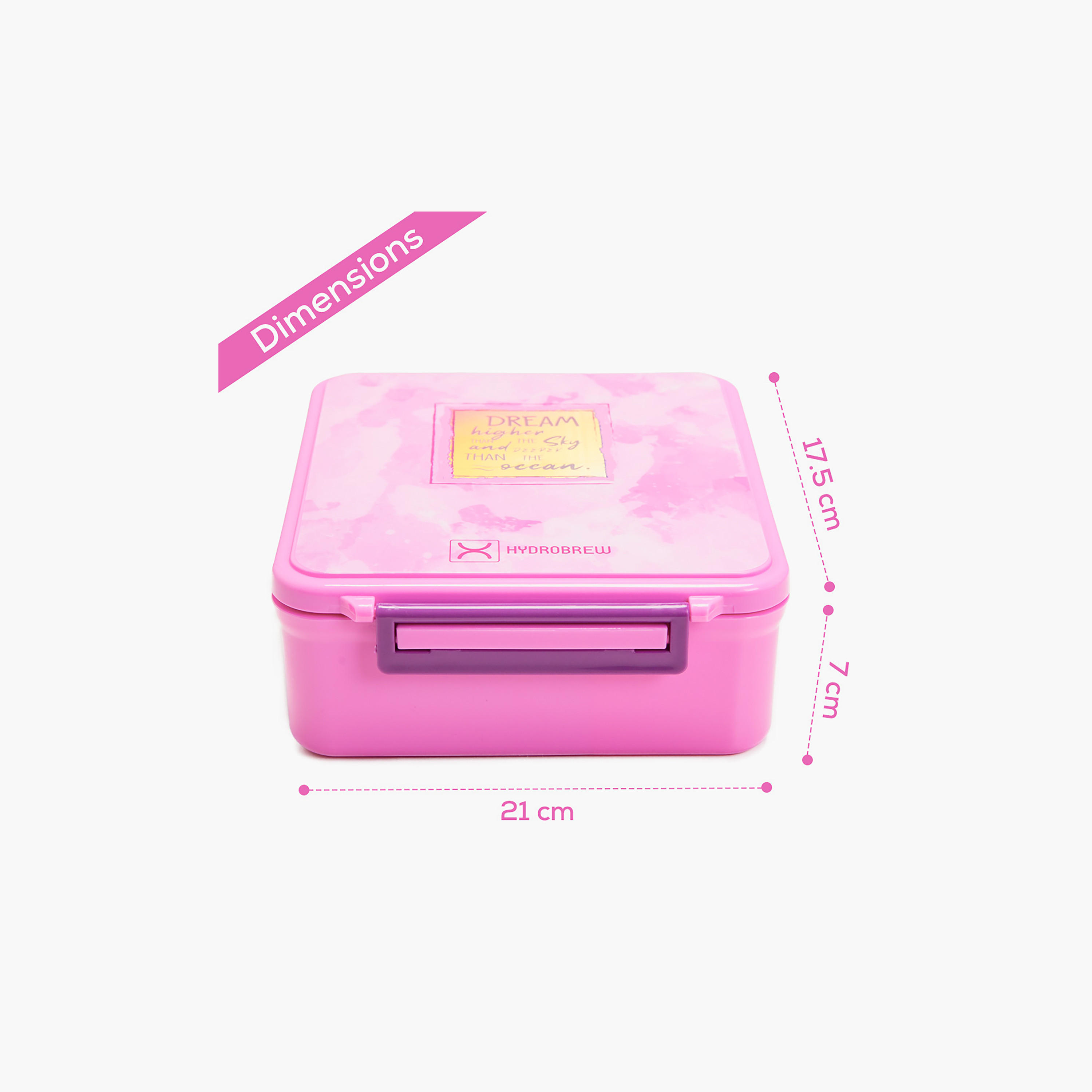 Hydrobrew Printed Bento Lunch Box with Steel Food Jar-school-lunchessentials-lunchboxes-image-3