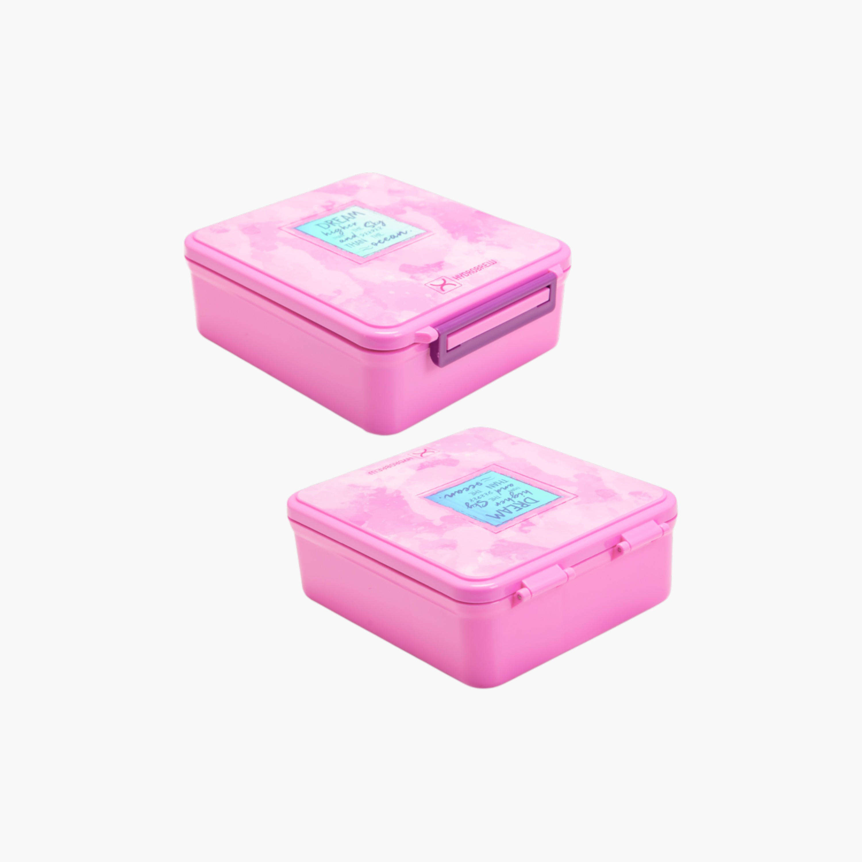 Hydrobrew Printed Bento Lunch Box with Steel Food Jar-school-lunchessentials-lunchboxes-image-6