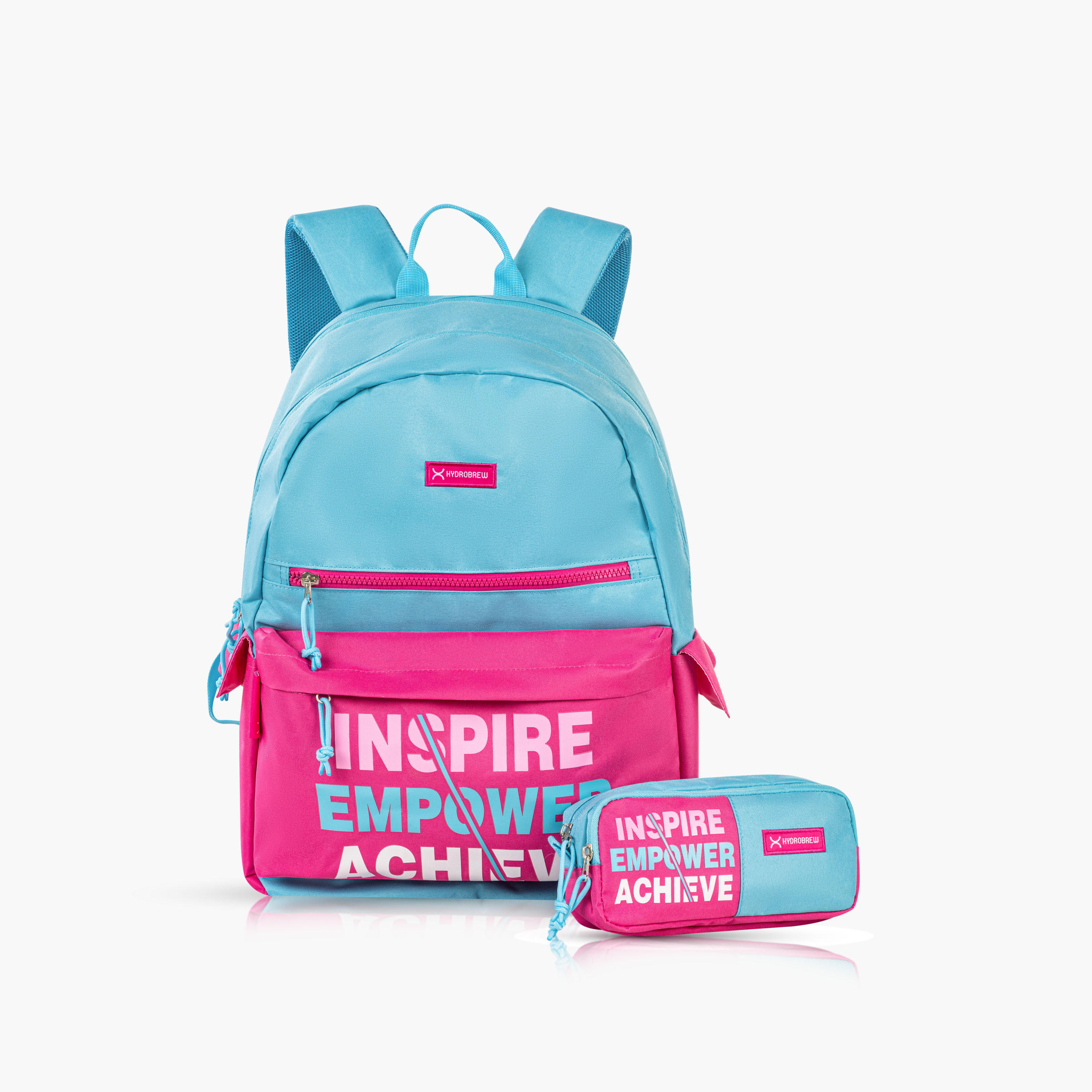 Hydrobrew Printed 2-Piece School Backpack Set for Kids with Pencil Pouch - 18 inches-school-bagsandbackpacks-sets-image-1