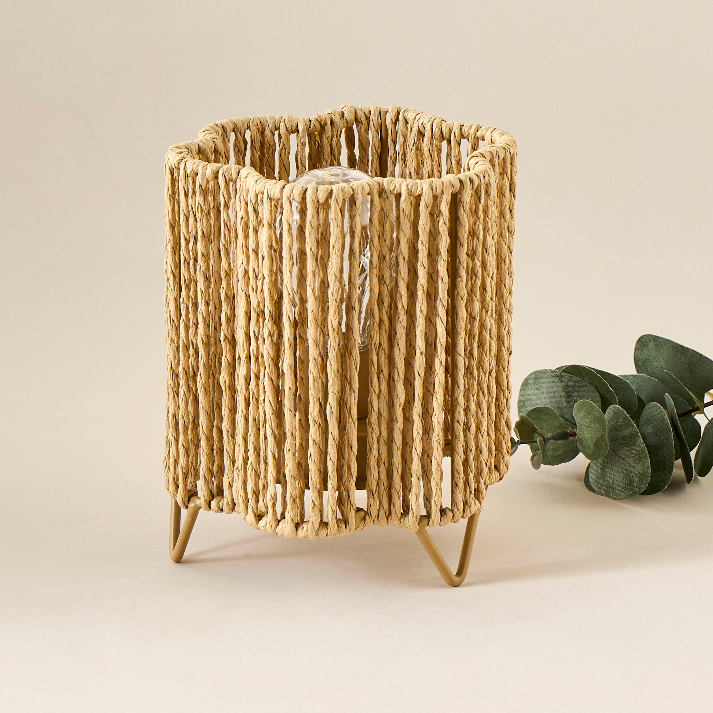 Rattan Weave LED Lantern-household-decor-decorativeobjectsandsculptures-image-1