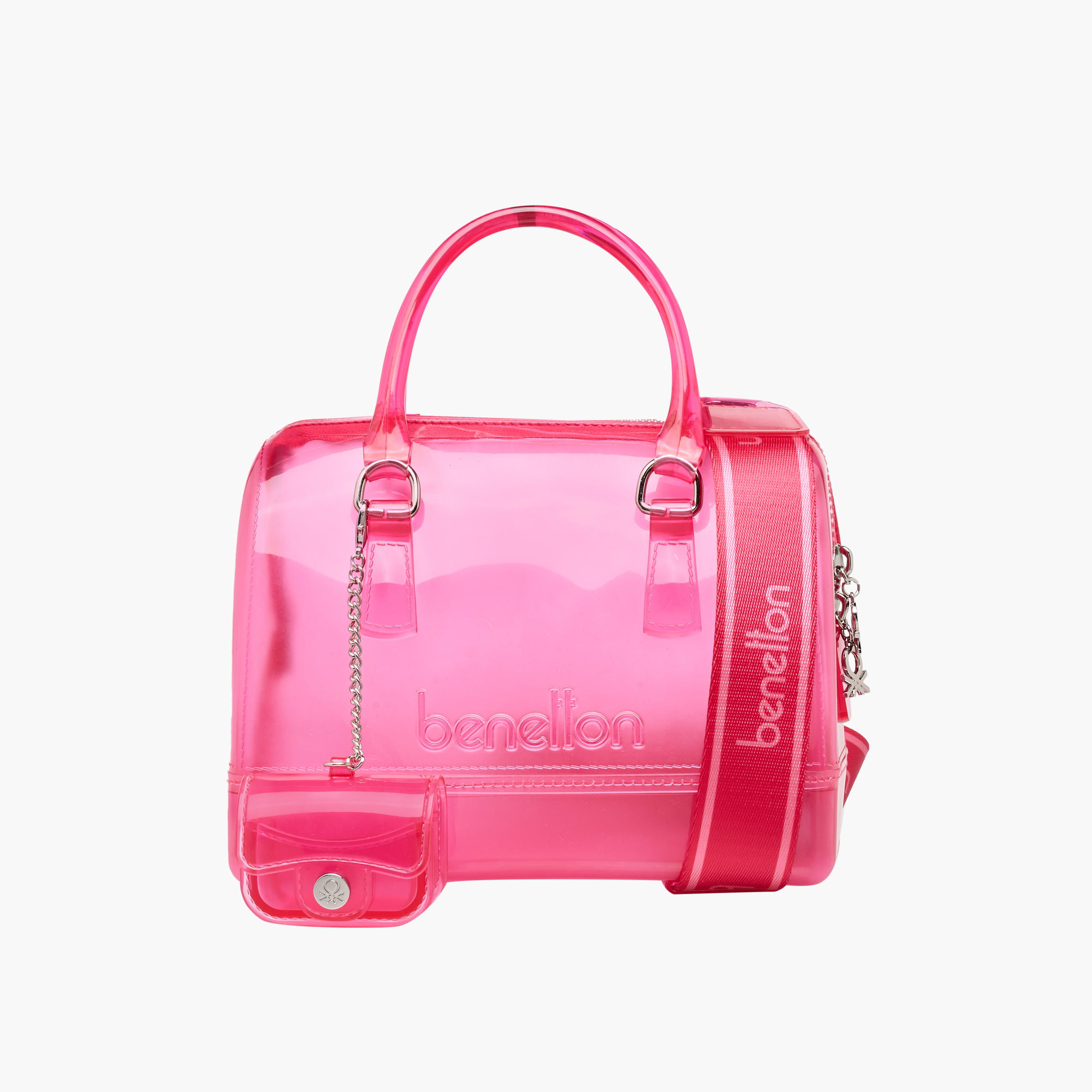 شنطة توتي سادة مع شنطة صغيرة من يو سي بي-women-bagsandwallets-handbags-image-1