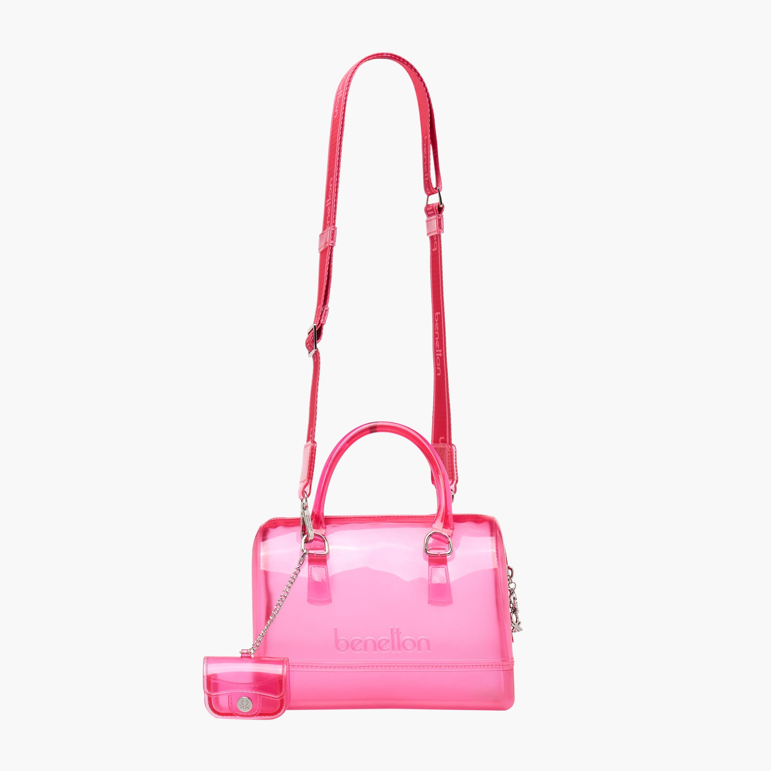 شنطة توتي سادة مع شنطة صغيرة من يو سي بي-women-bagsandwallets-handbags-image-2