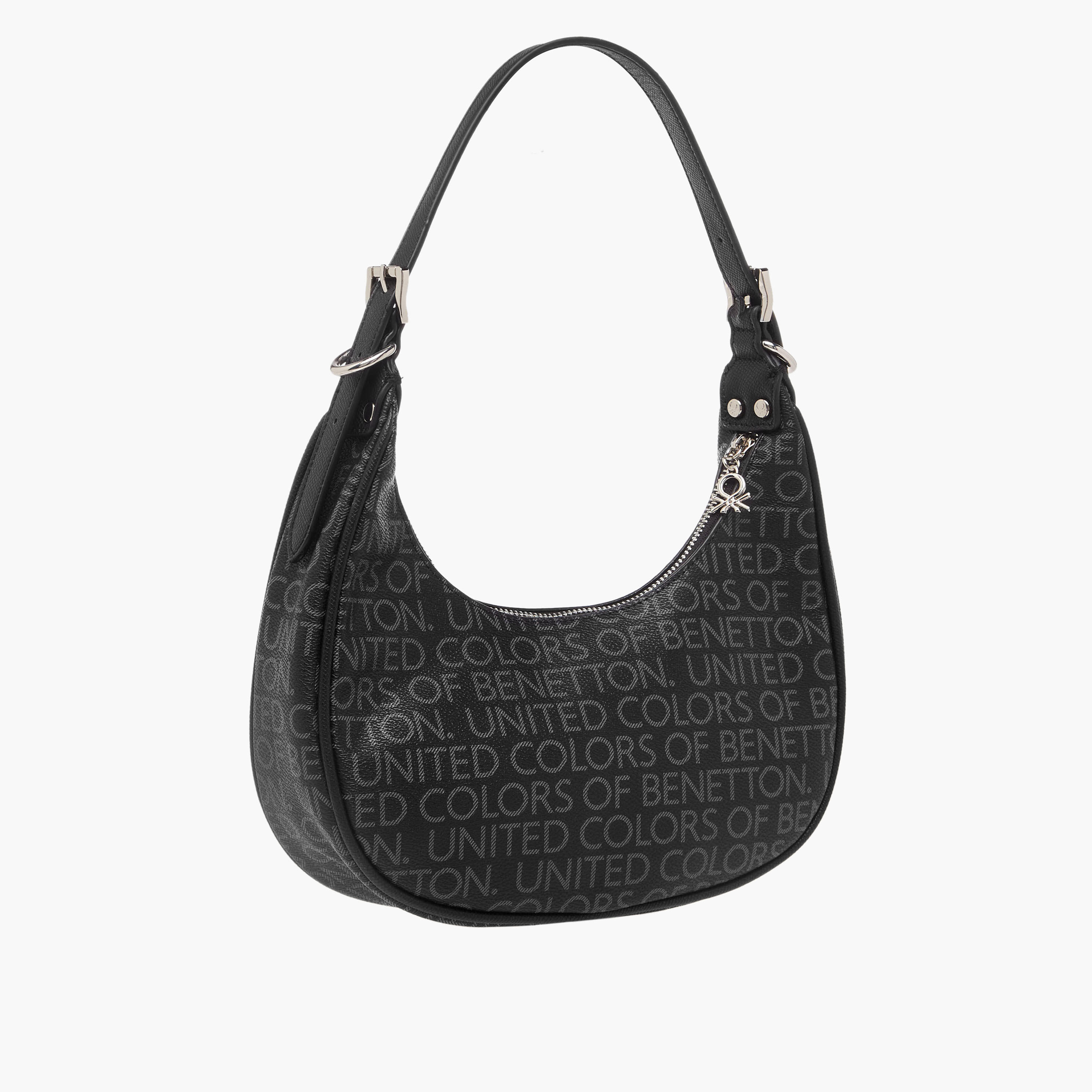 شنطة باجيت بطبعات شعار وسحاب إغلاق من يو سي بي-women-bagsandwallets-handbags-image-4