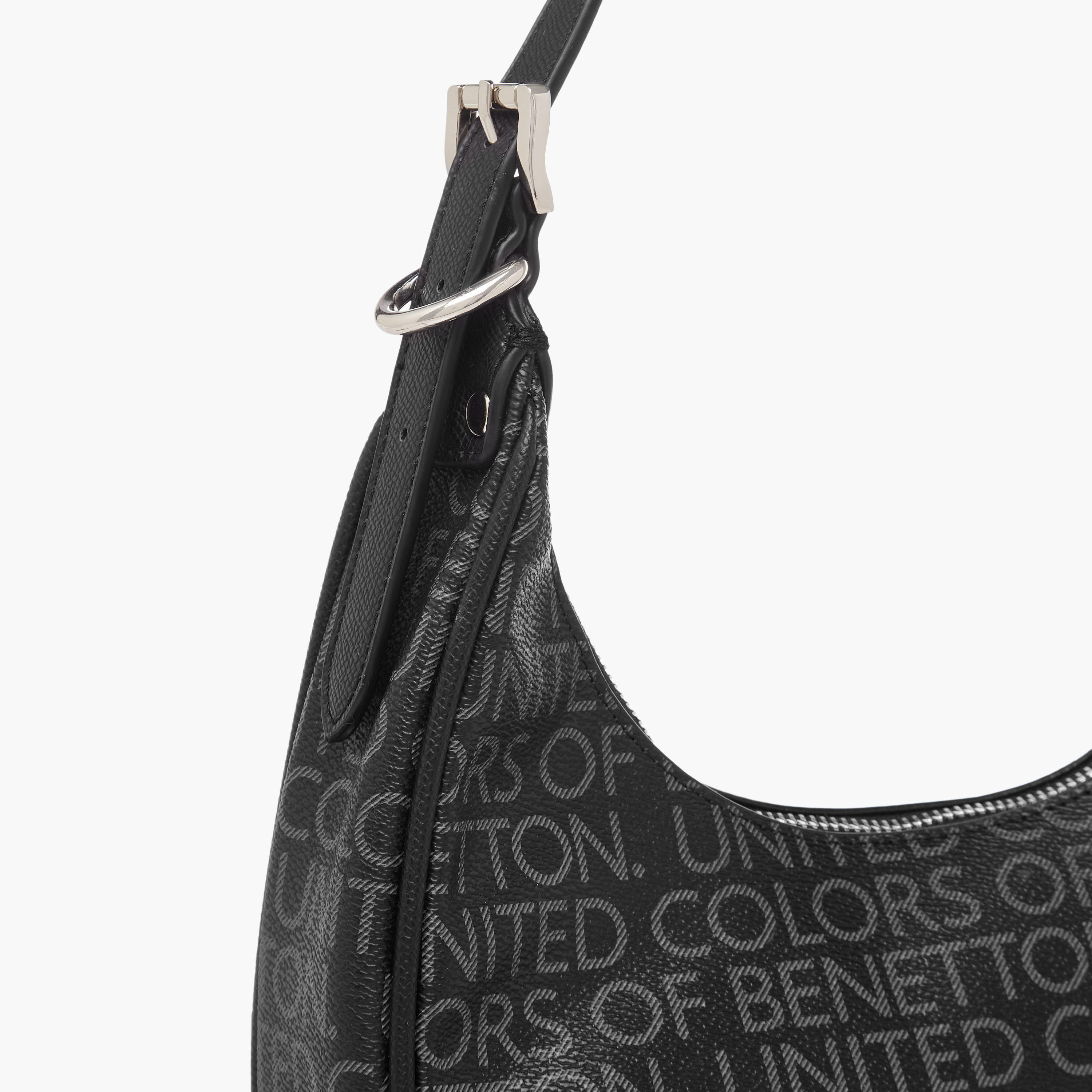 شنطة باجيت بطبعات شعار وسحاب إغلاق من يو سي بي-women-bagsandwallets-handbags-image-6