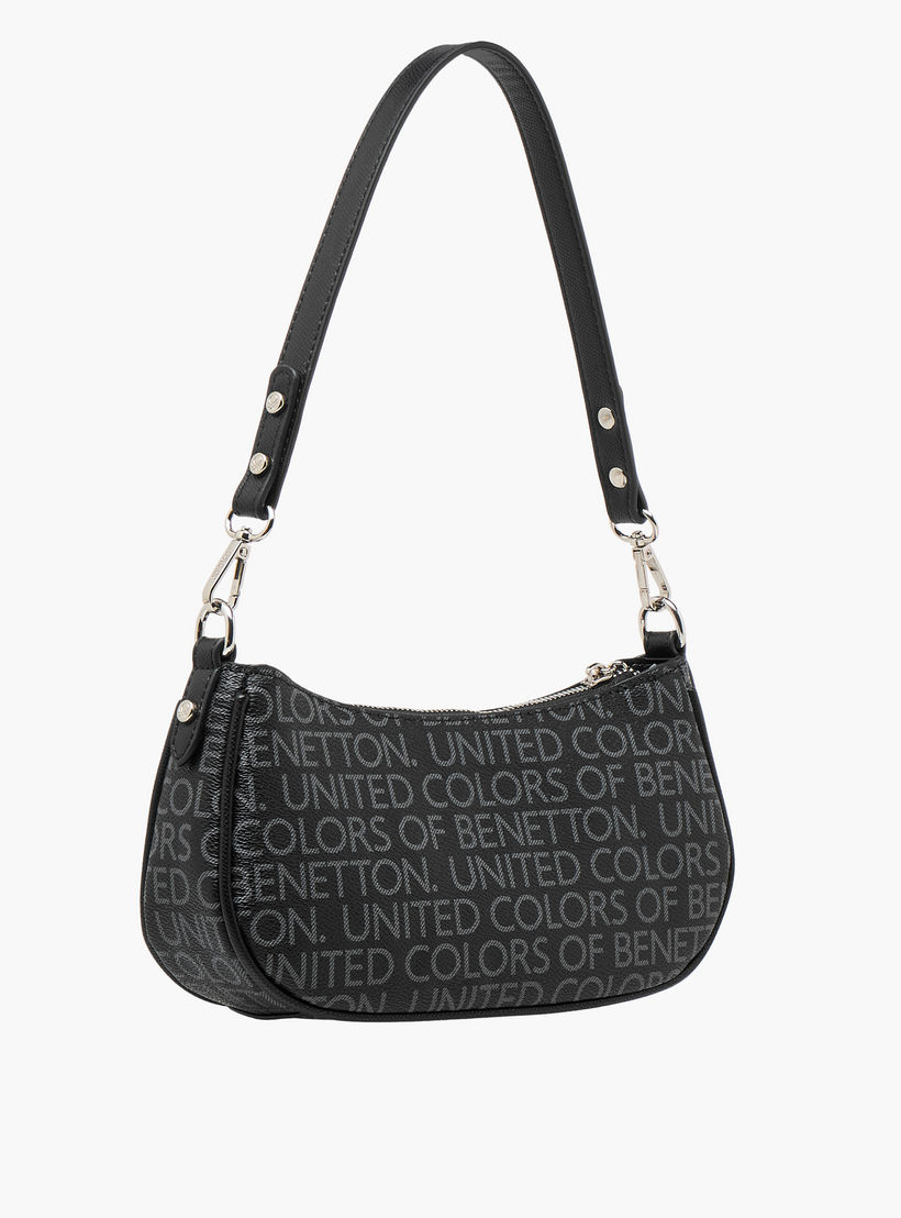 شنطة كروس بودي بحزام قابل للفصل وطبعات مونوجرام من يو سي بي-women-bagsandwallets-handbags-image-4
