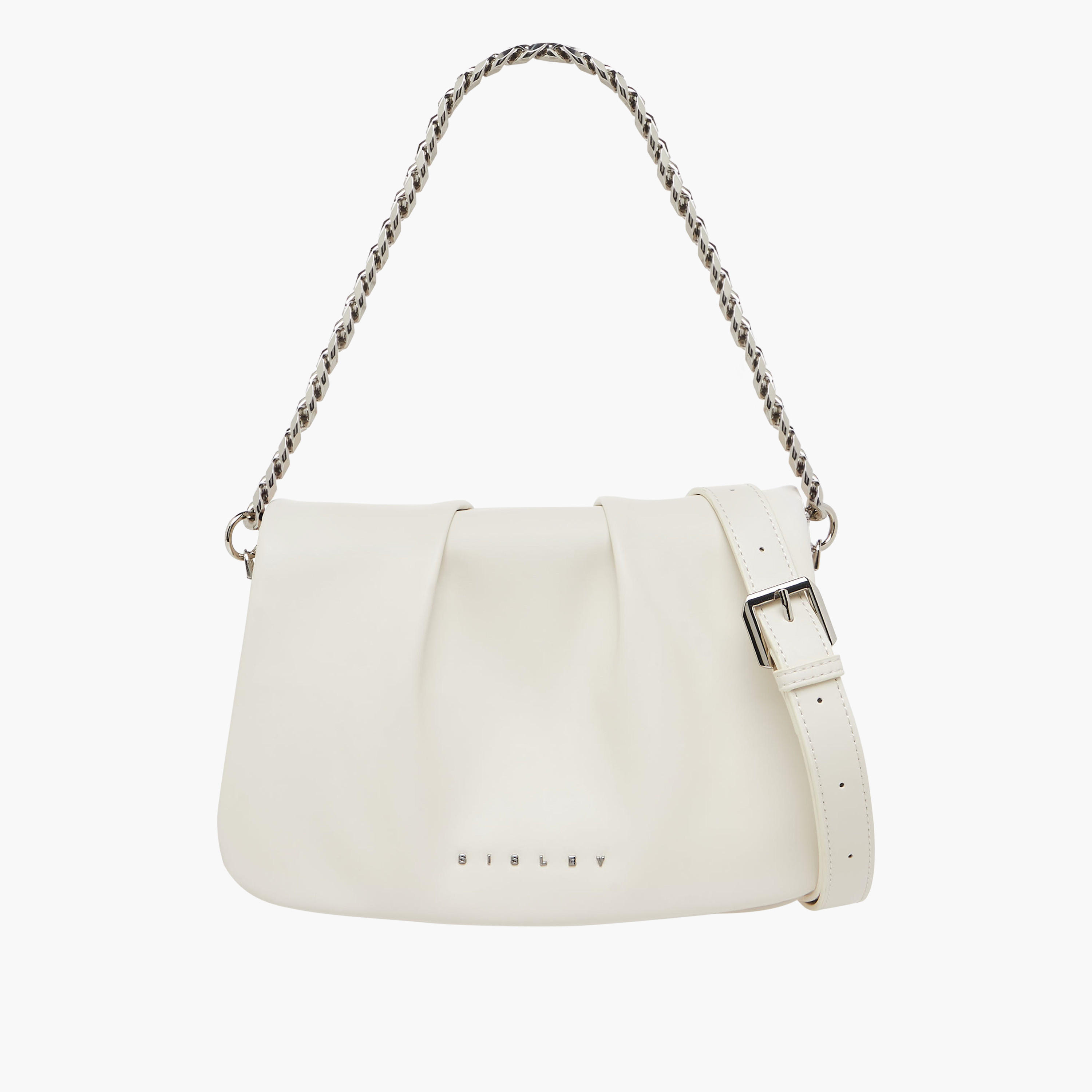 Sisley Solid Crossbody Bag with Detachable Strap-women-bagsandwallets-handbags-image-1