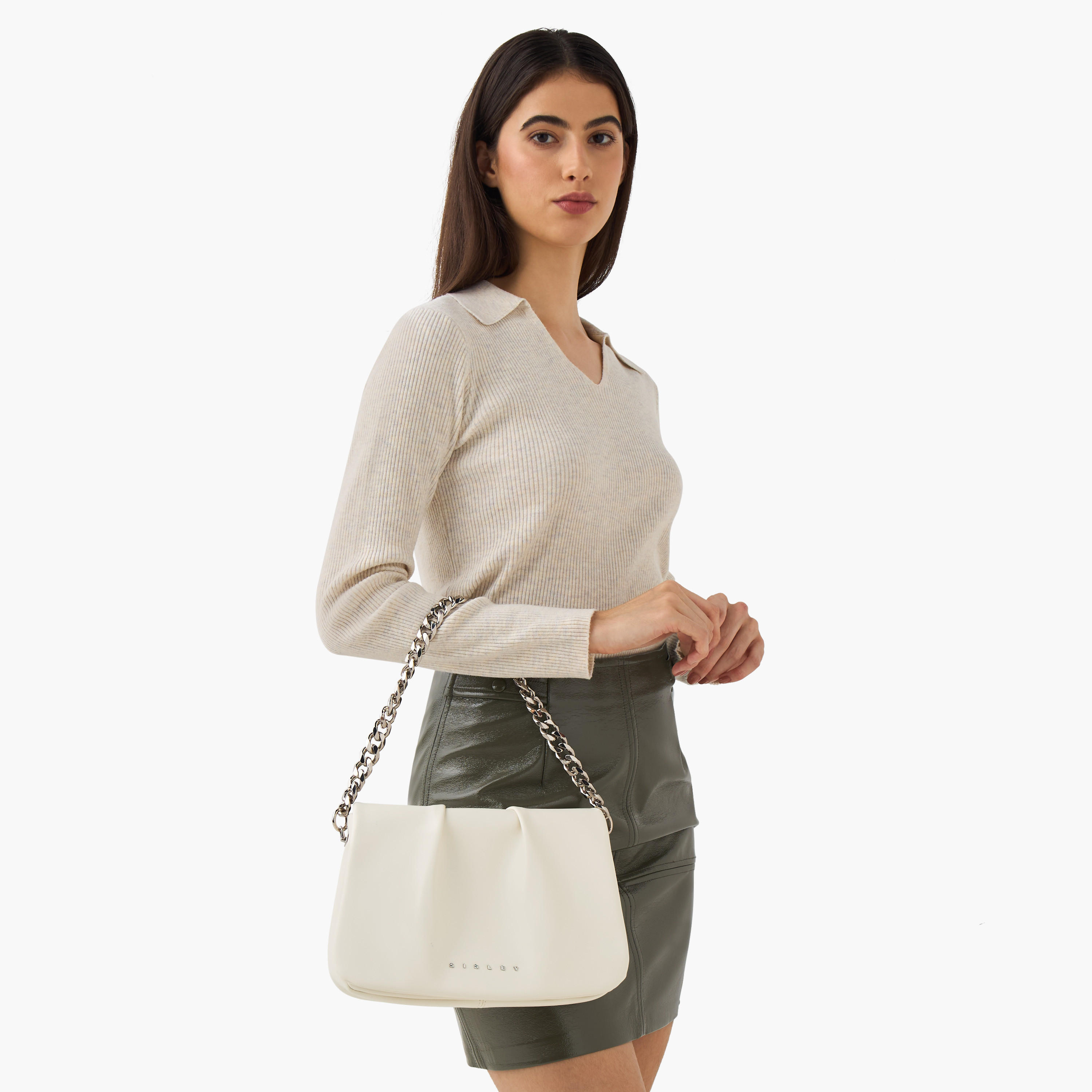 Sisley Solid Crossbody Bag with Detachable Strap-women-bagsandwallets-handbags-image-2