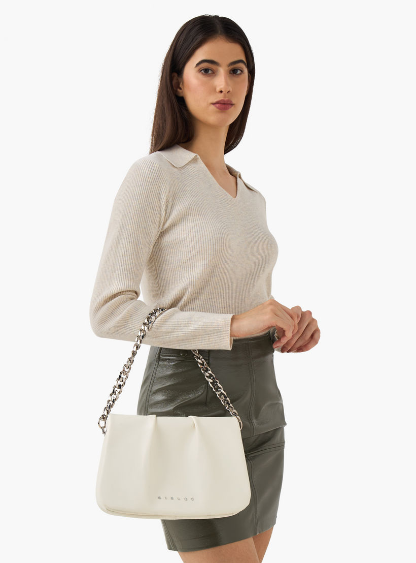 Sisley Solid Crossbody Bag with Detachable Strap-women-bagsandwallets-handbags-image-2