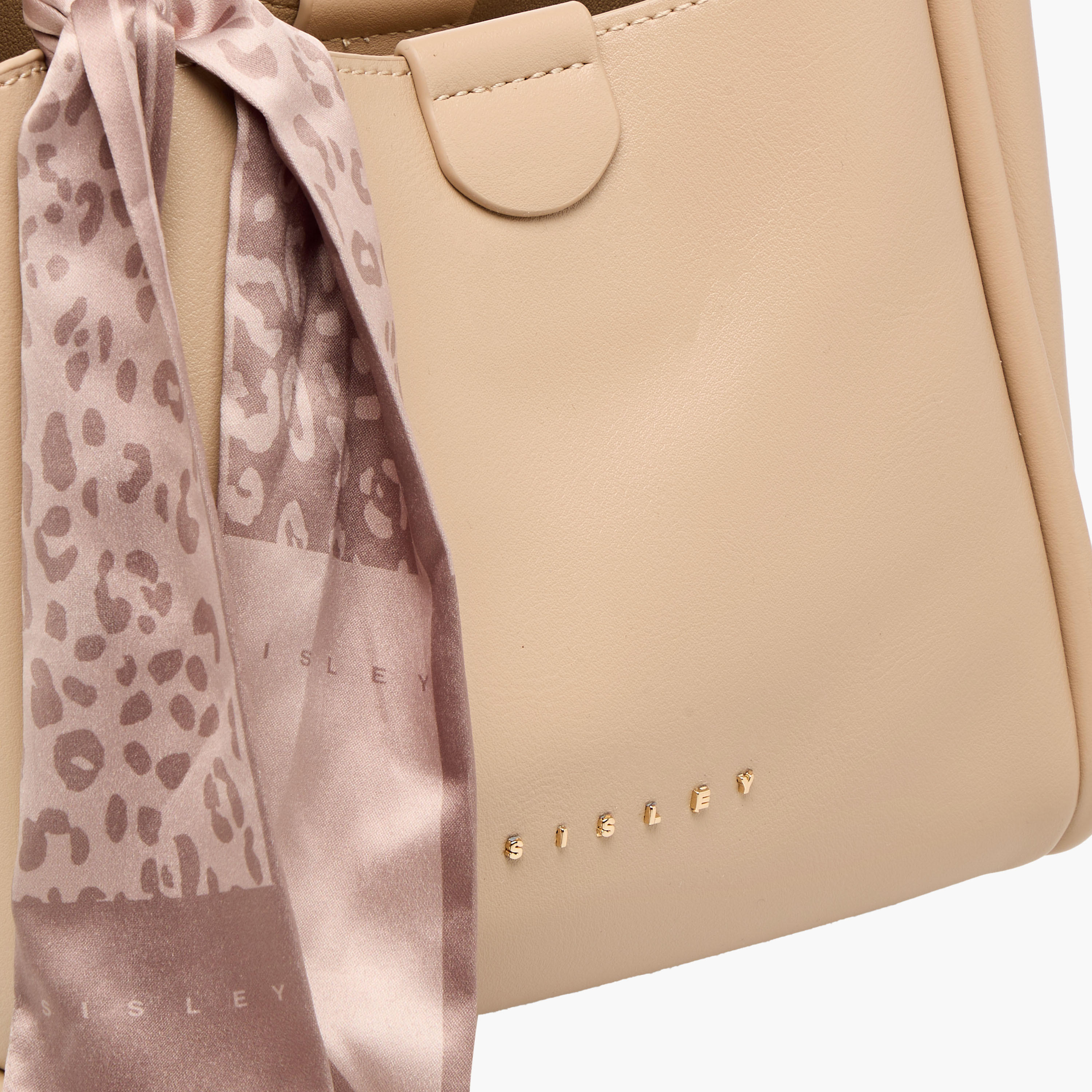 Sisley Textured Crossbody Bag with Scarf and Chain Detail-women-bagsandwallets-handbags-image-5