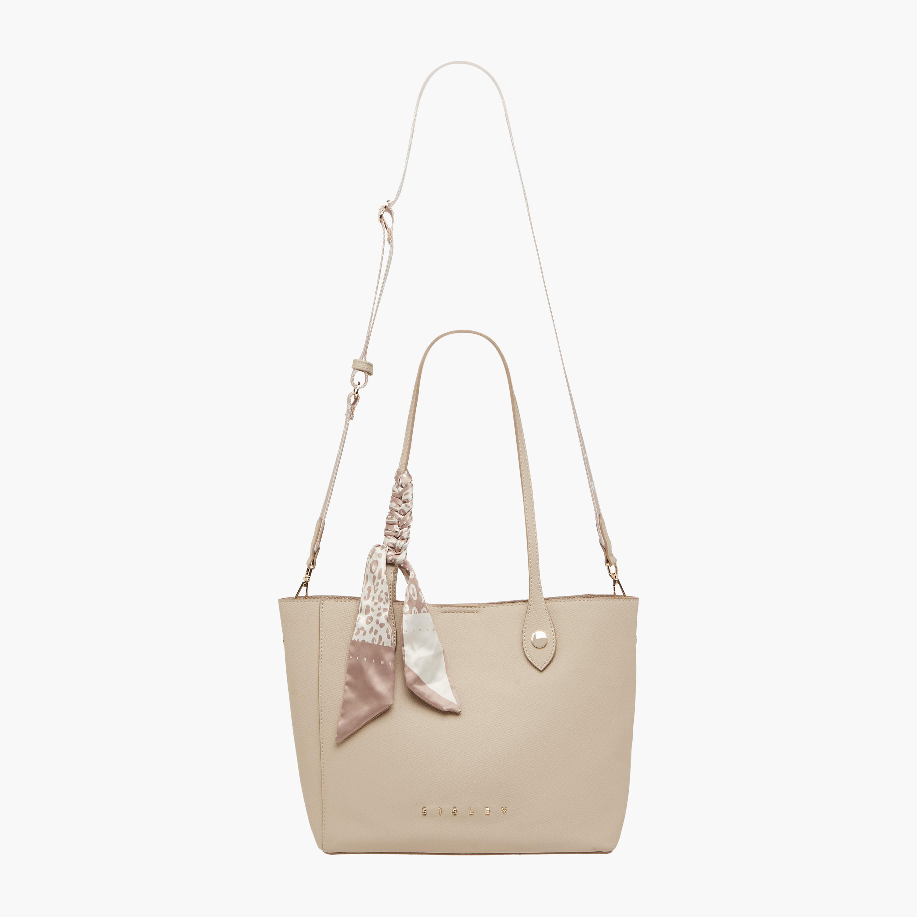 شنطة توت بارزة الملمس بتفاصيل وشاح من سيسلي-women-bagsandwallets-handbags-image-3