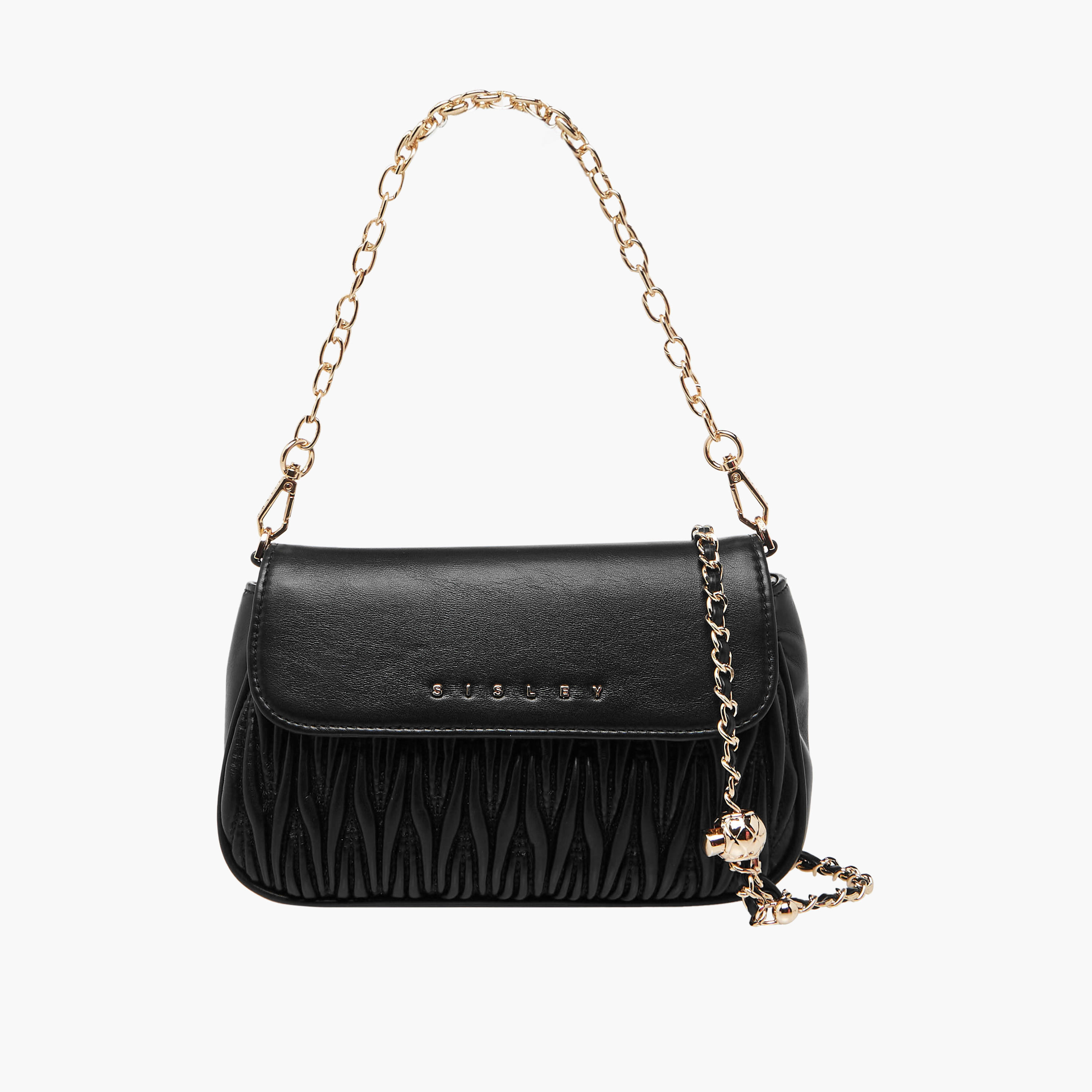 Sisley Quilted Crossbody Bag with Detachable Strap-women-bagsandwallets-handbags-image-1