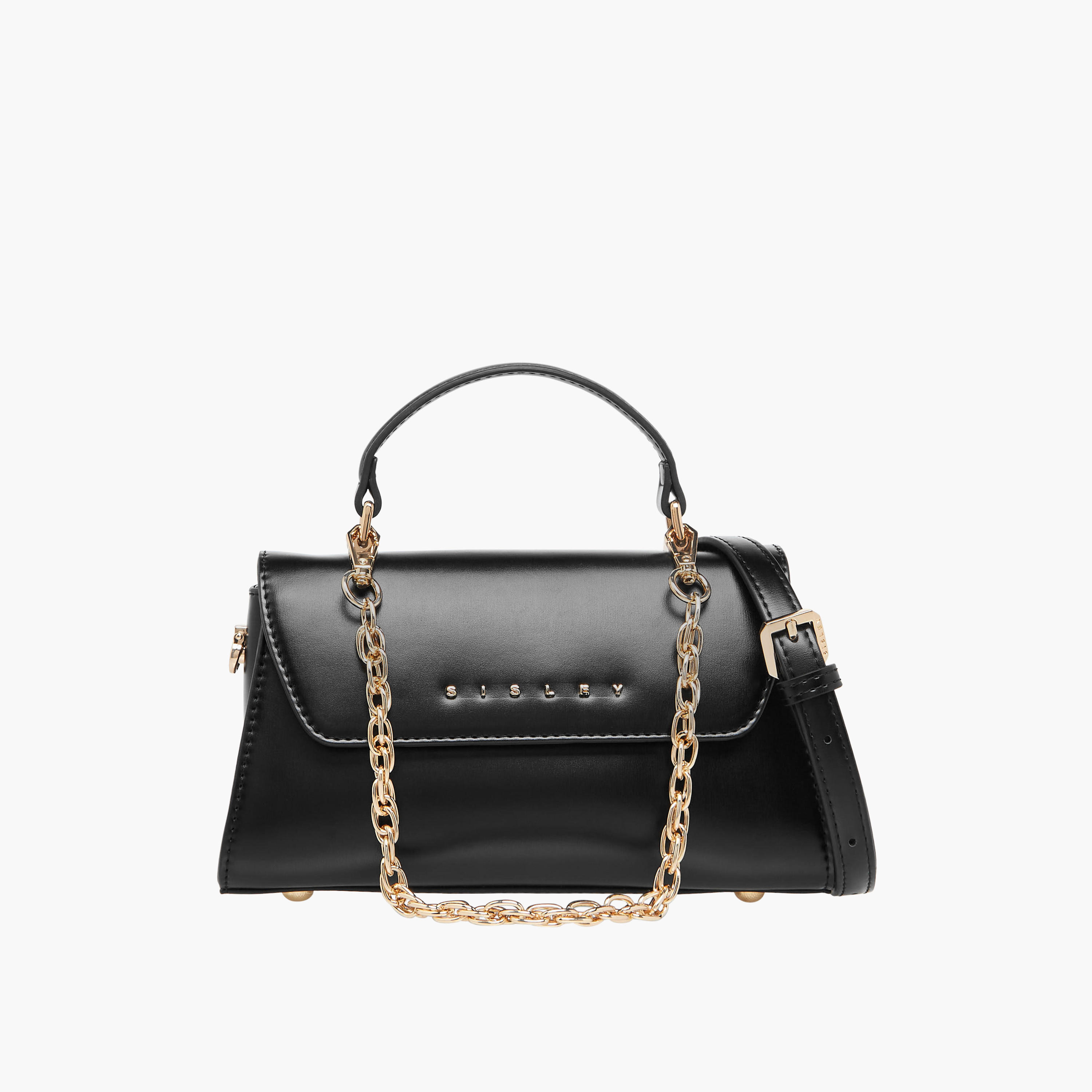 Sisley Solid Crossbody Bag with Detachable Chain Strap-women-bagsandwallets-handbags-image-1